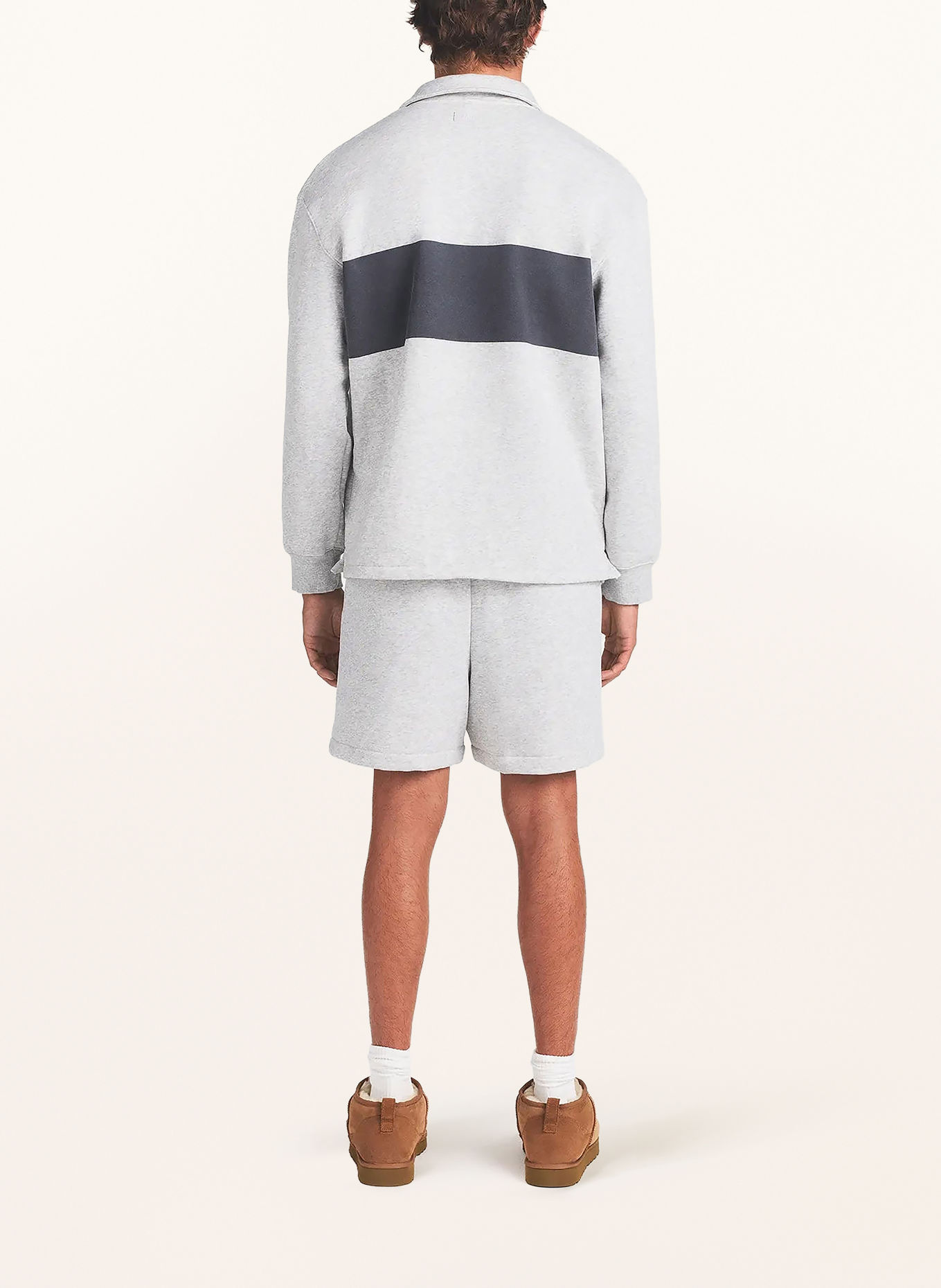 SKIMS Sweatshirt loungewear FLEECE LOUNGE: LIGHT HEATHER GREY