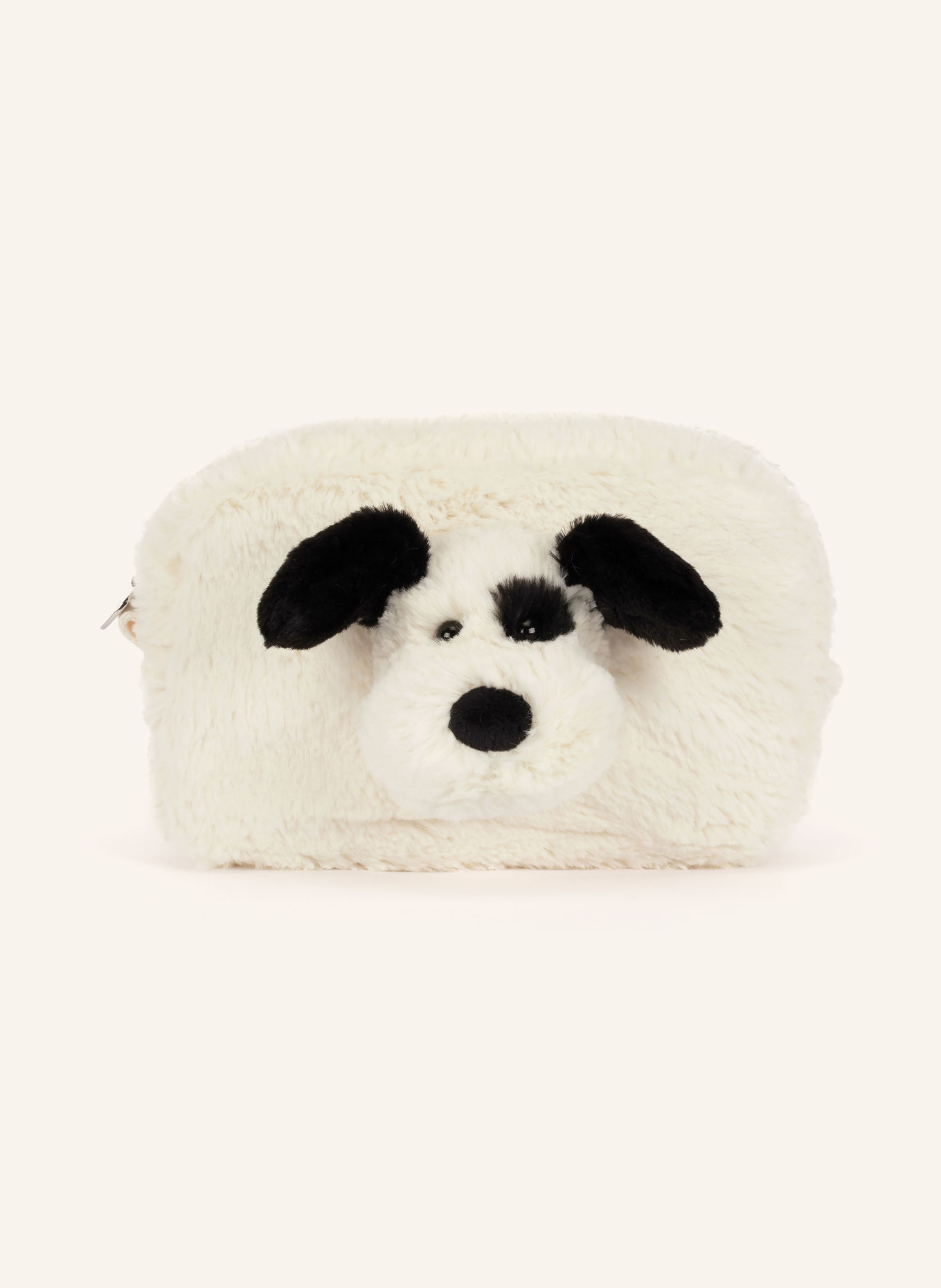Jellycat Pouch RUFFERTY: ECRU / SCHWARZ