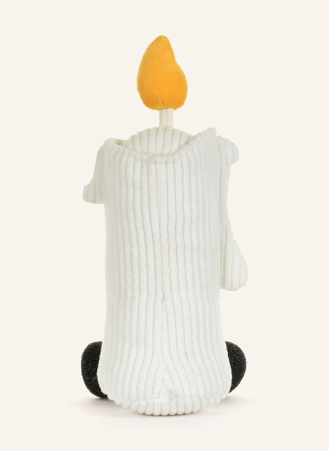 Jellycat Plüsch-Spielzeug AMUSEABLES FLICKERTY CANDLE: WEISS / ORANGE / SCHWARZ