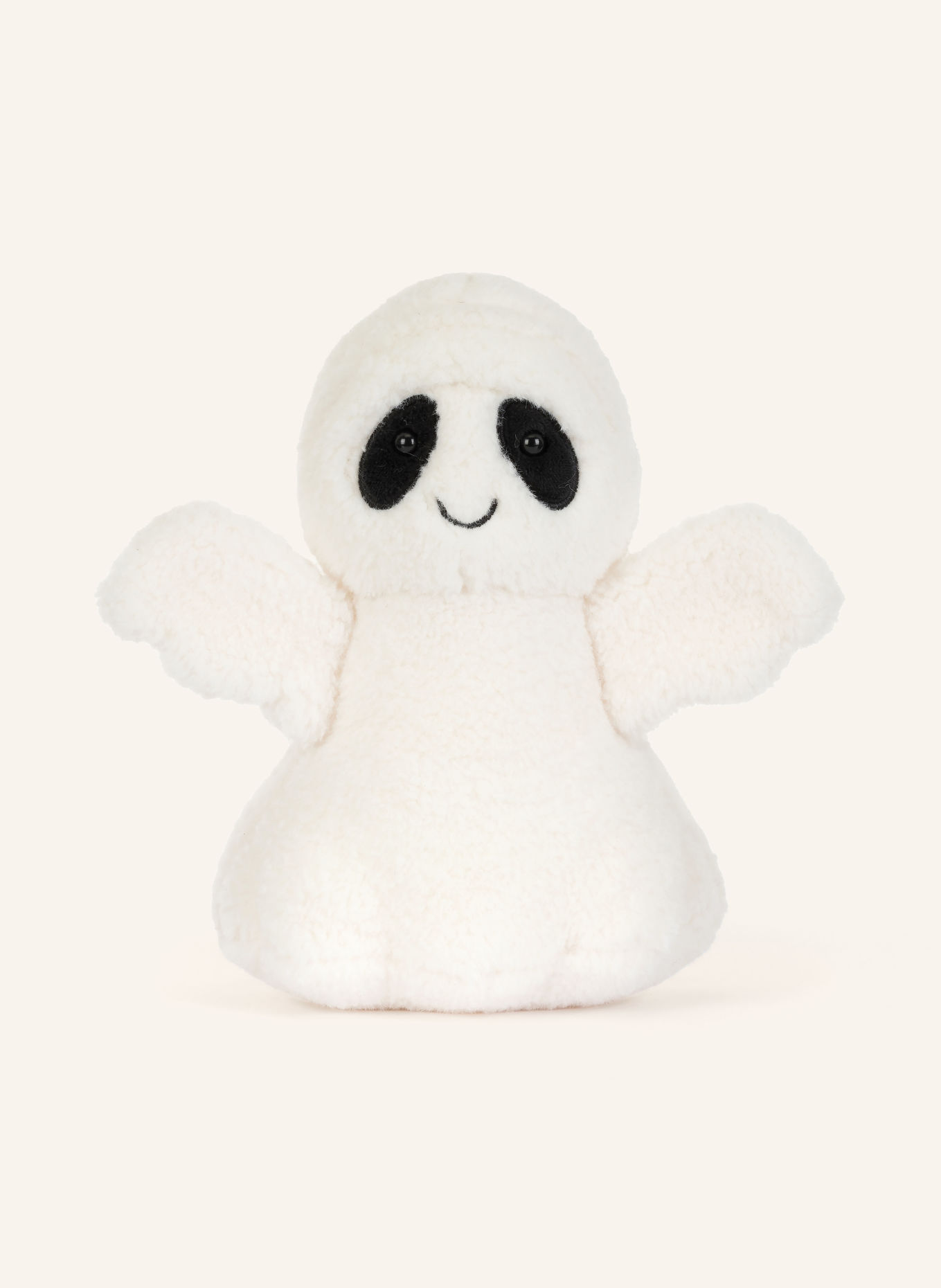 Jellycat Pluche speelgoed GHOST BOB: WIT / ZWART