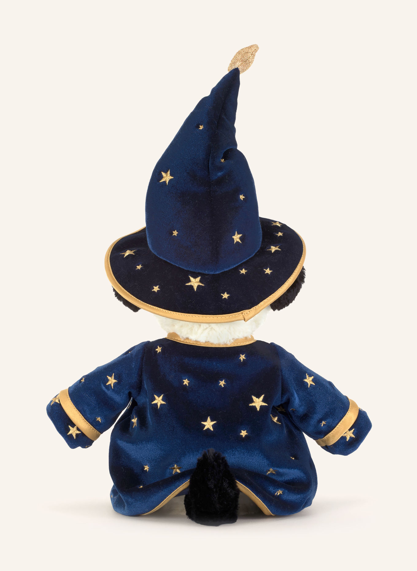 Jellycat Plüsch-Spielzeug RUFFERTY PUPPY WIZARD OUTFIT: WEISS / DUNKELBLAU / SCHWARZ