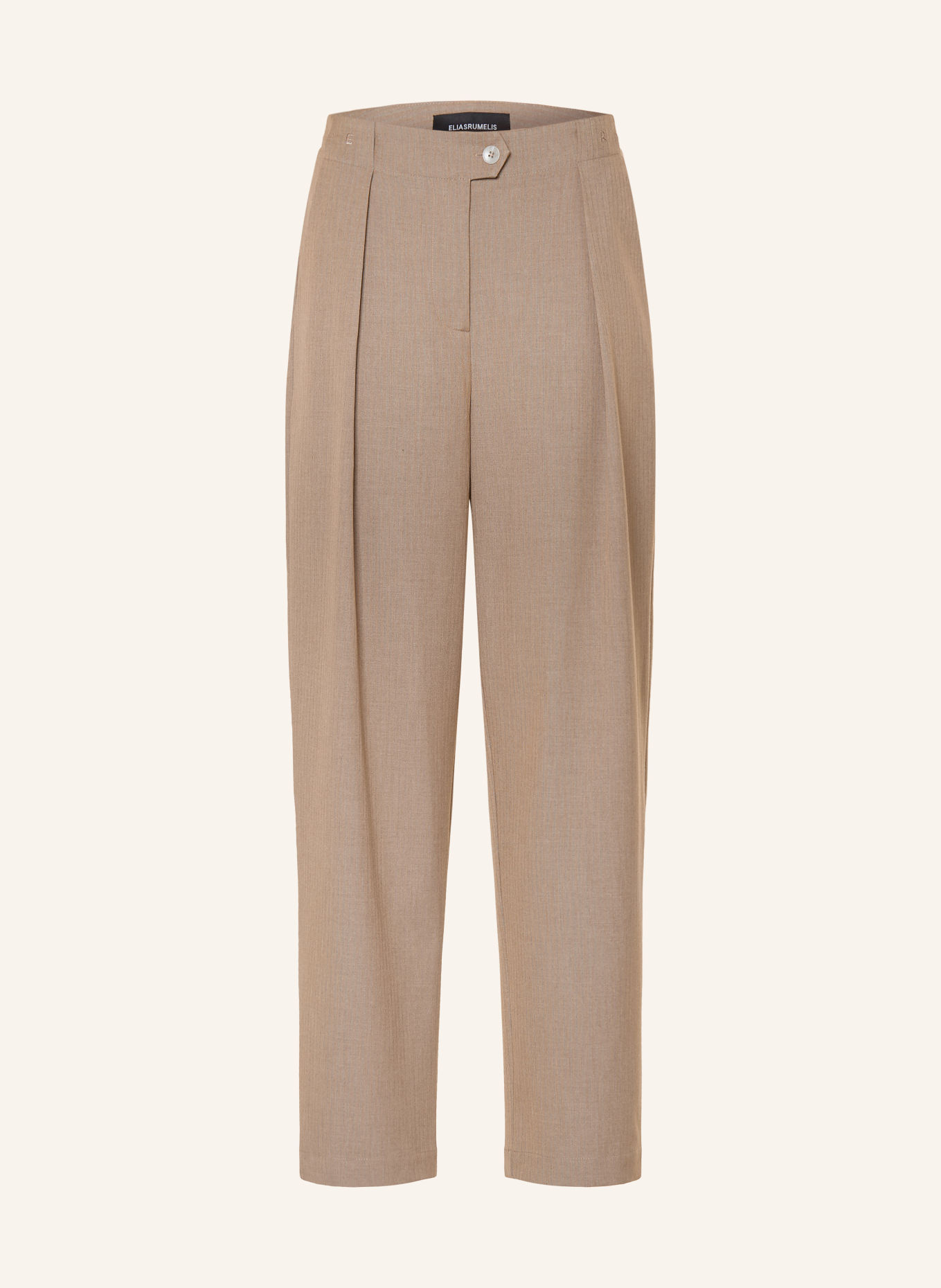 ELIAS RUMELIS Marlenehose SIRA: BEIGE / BLAUGRAU