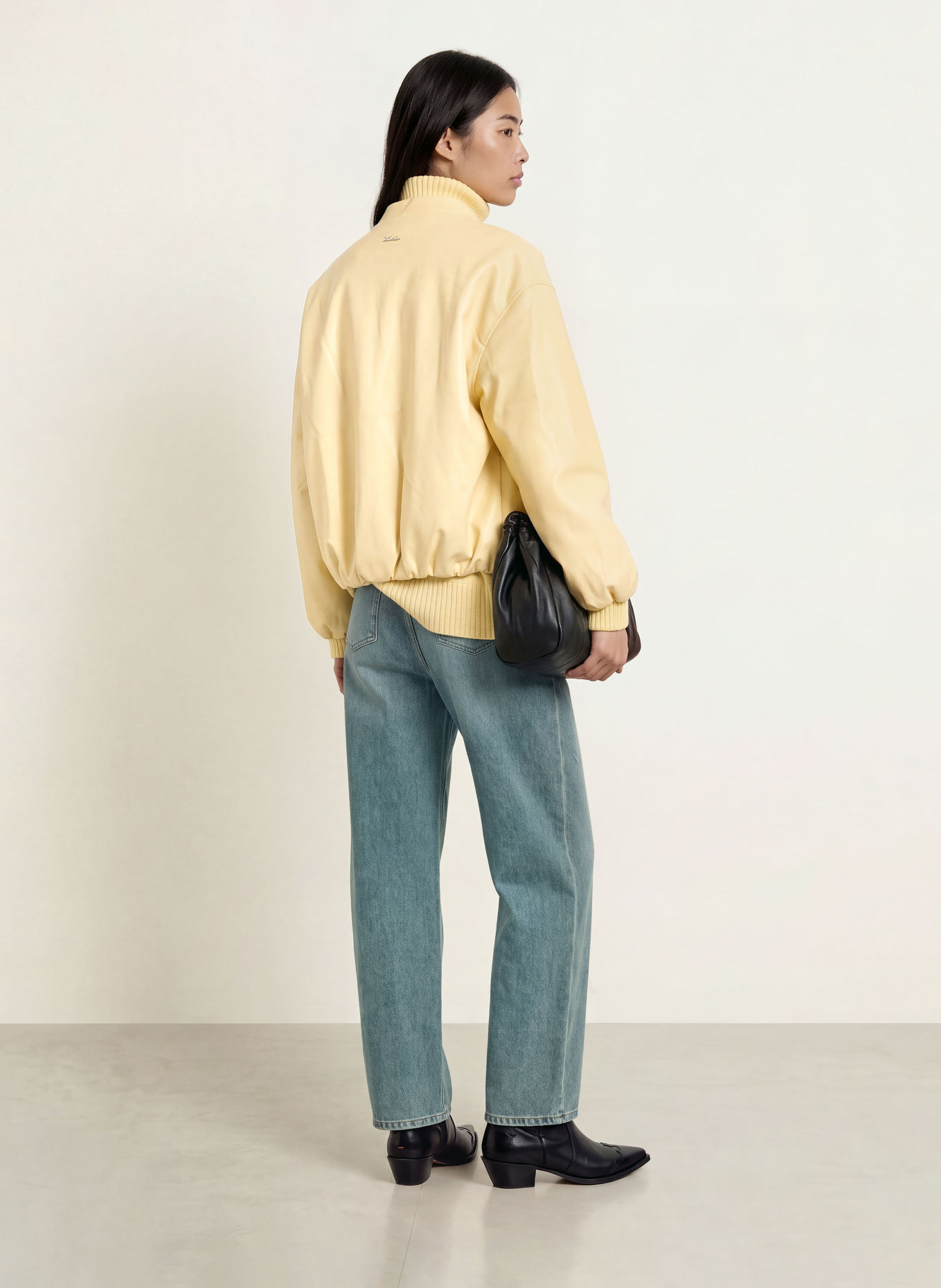 ELIAS RUMELIS Jeansy typu barrel DORO: 1161 sky grey blue