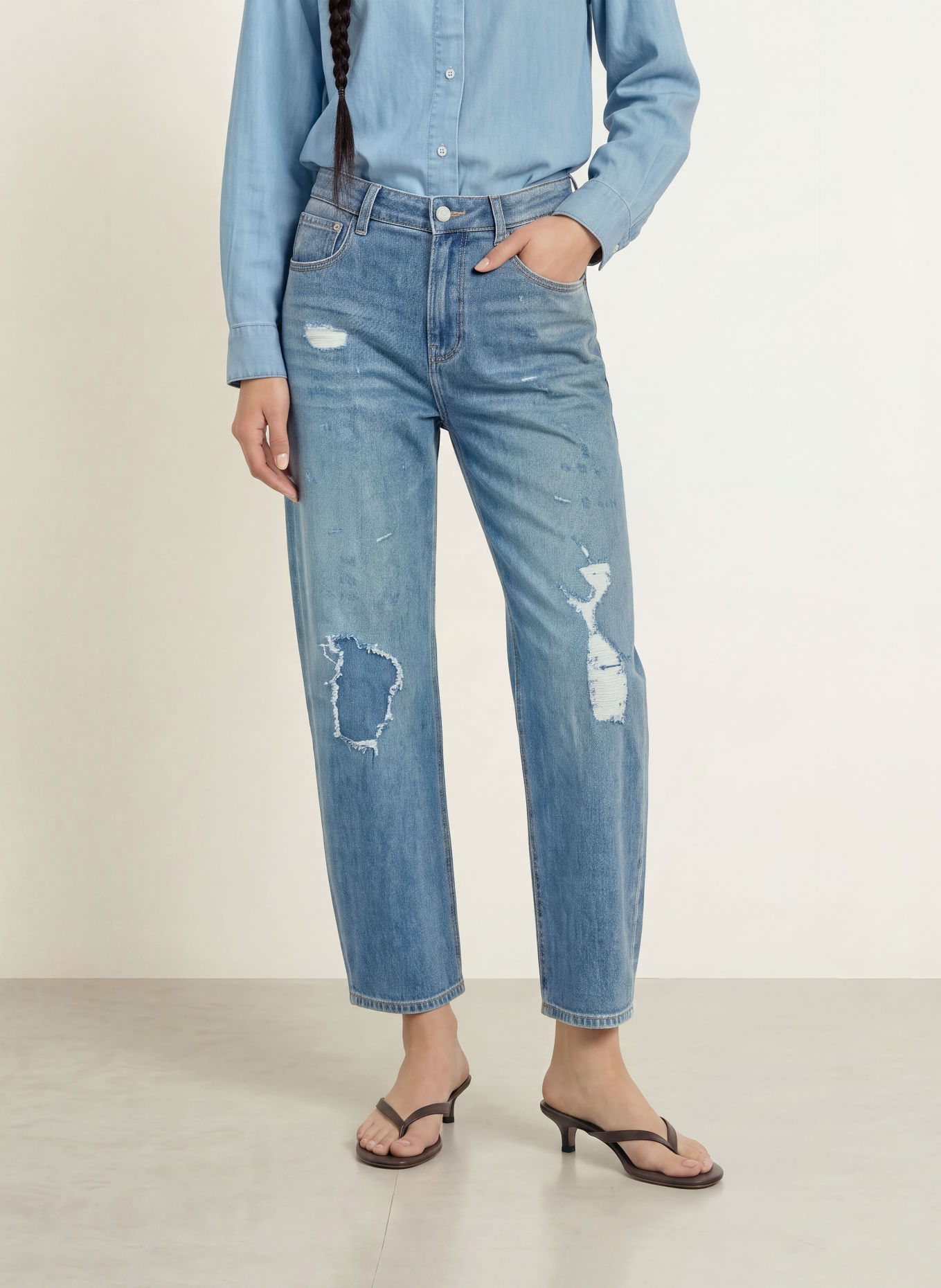 ELIAS RUMELIS Barell Jeans YOANA: 1538 martinique blue
