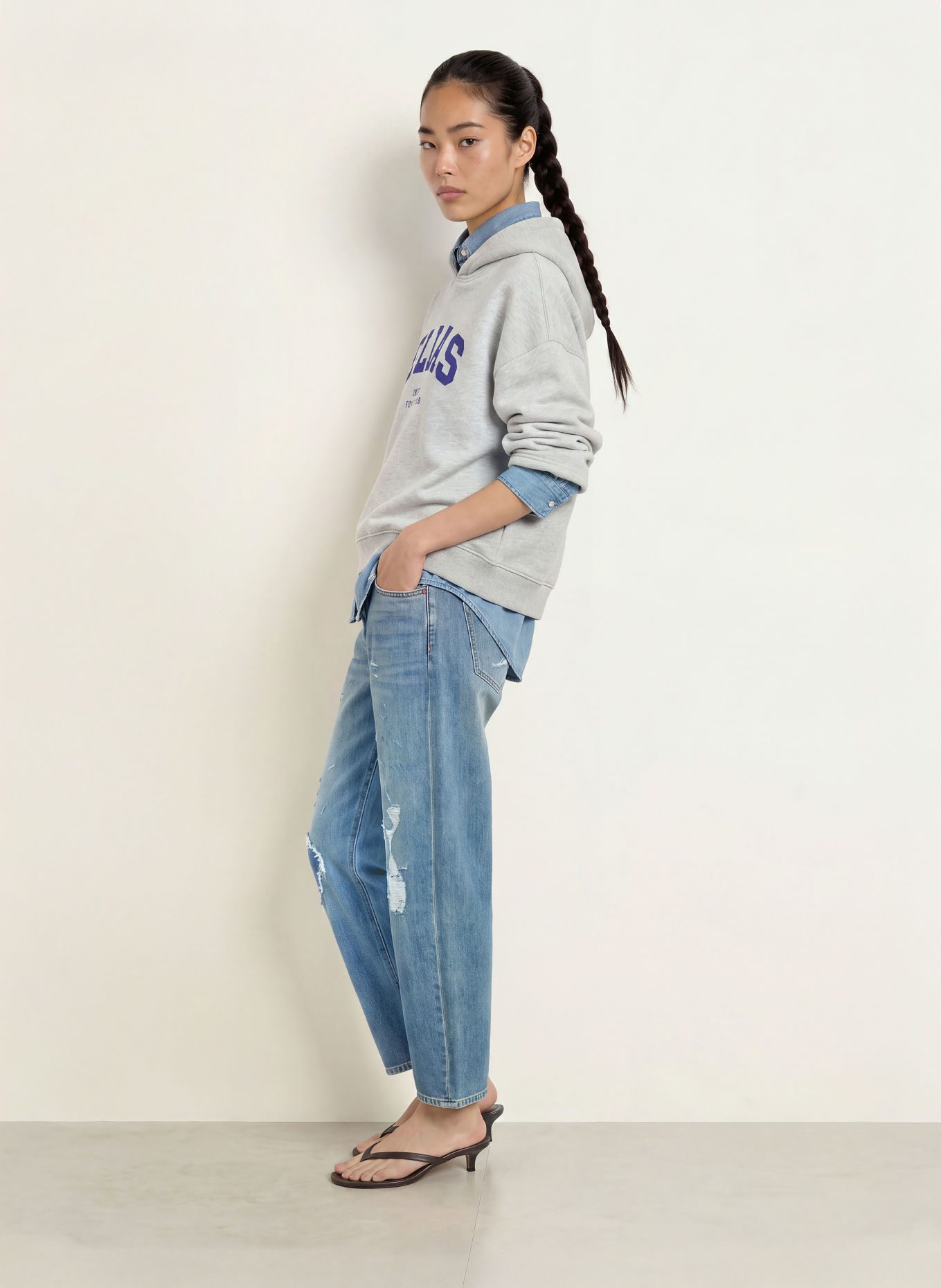ELIAS RUMELIS Barell Jeans YOANA: 1538 martinique blue