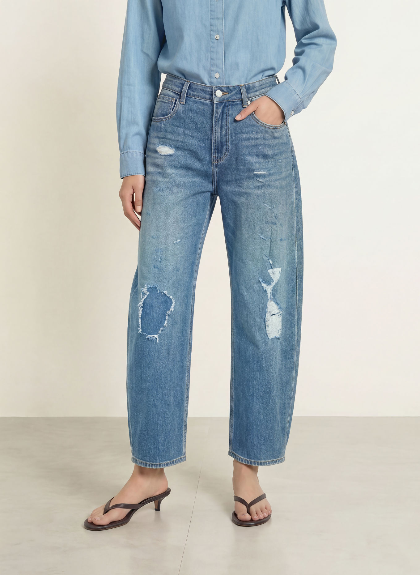 ELIAS RUMELIS Barell Jeans YOANA: 1538 martinique blue
