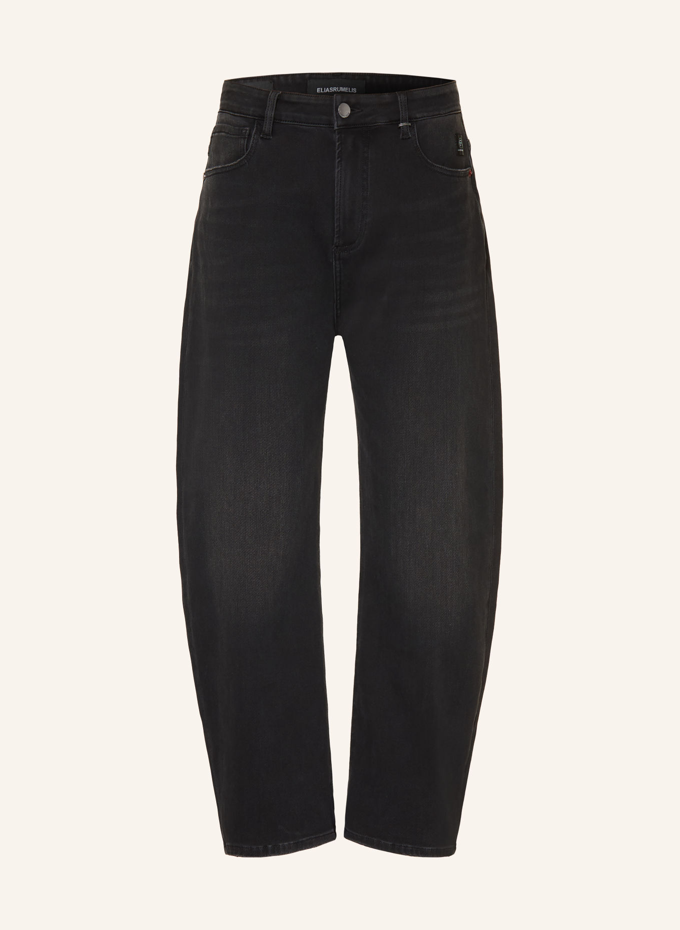 ELIAS RUMELIS YOANA Barrel-leg jeans: 1535 plymouth anthra