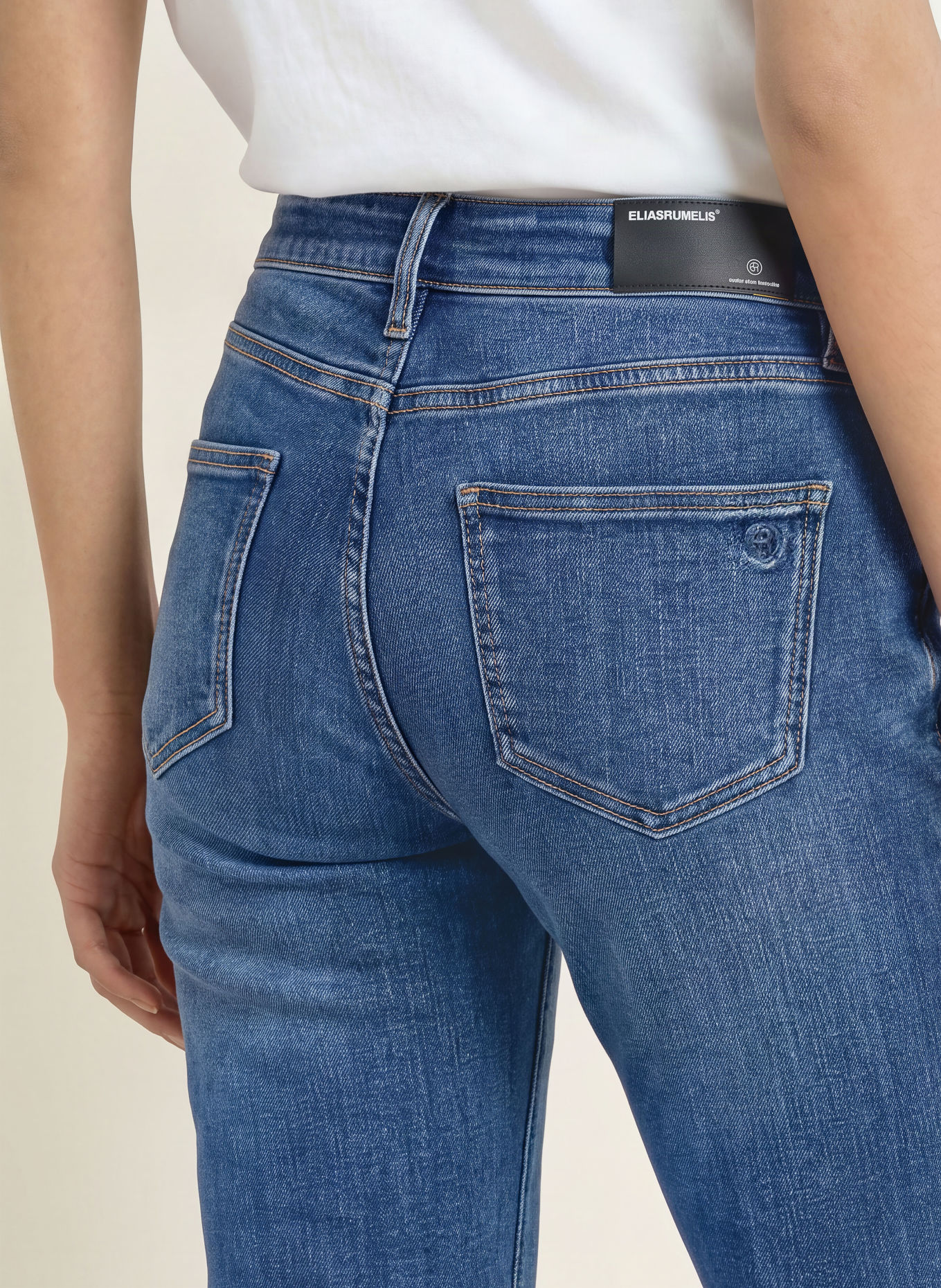 ELIAS RUMELIS MINA Bootcut jeans: 1466 malta blue