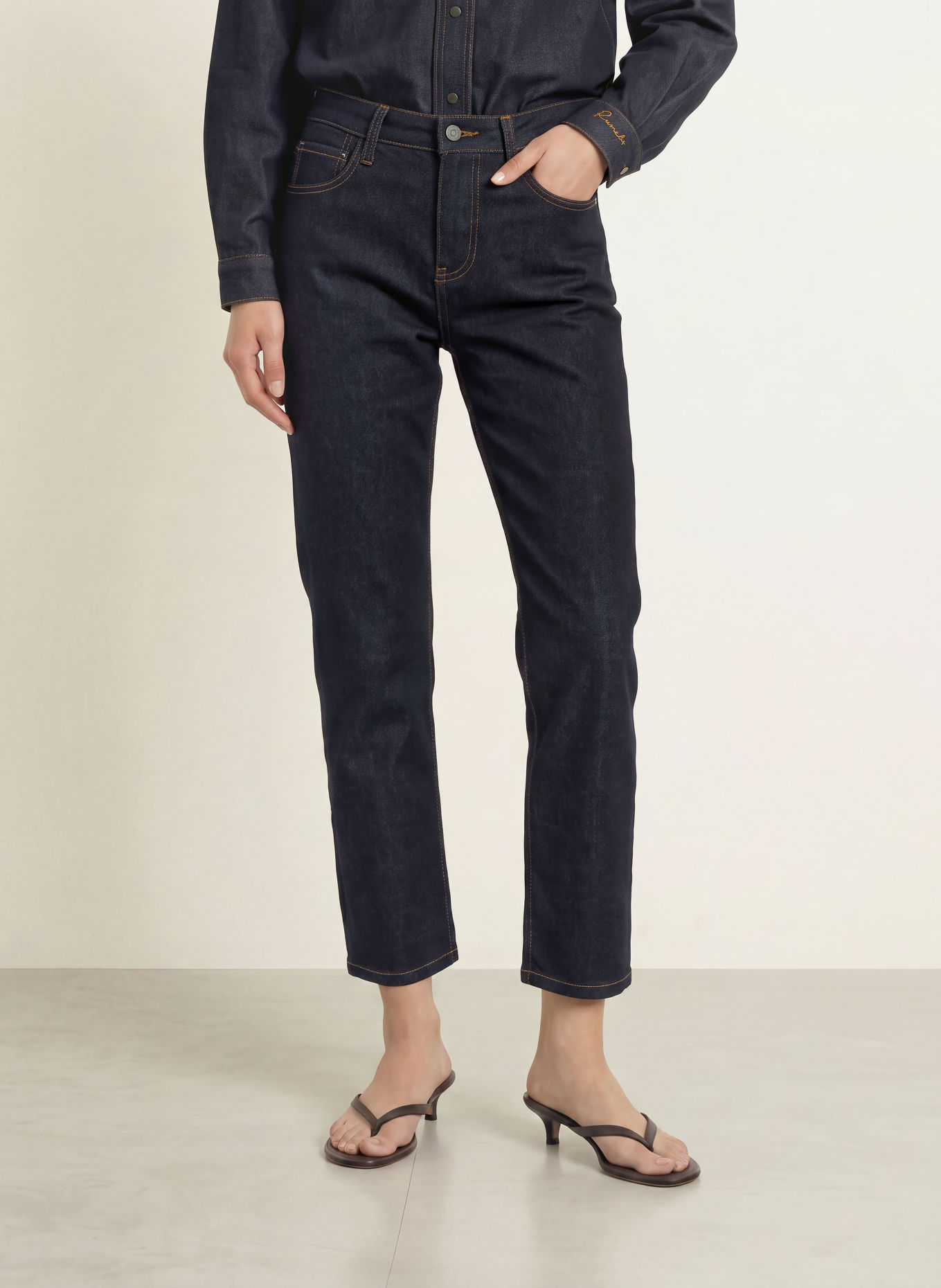ELIAS RUMELIS Boyfriend jeans LEONA: 1544 deep ocean blue