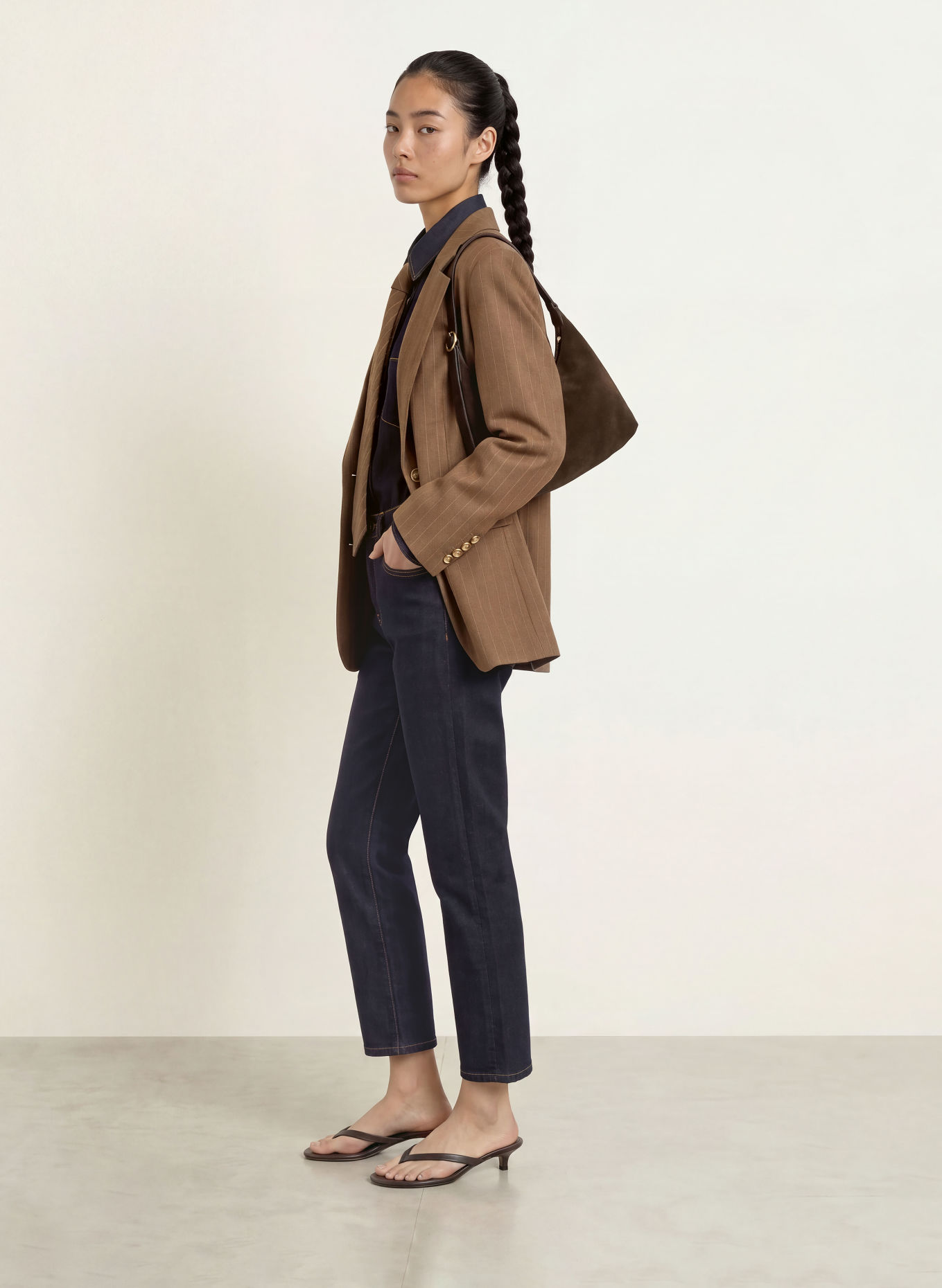 ELIAS RUMELIS Boyfriend jeans LEONA: 1544 deep ocean blue