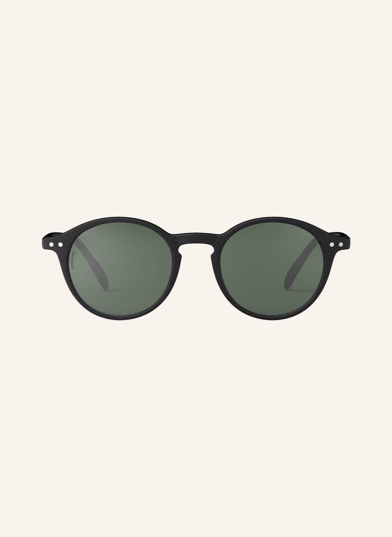 IZIPIZI Sunglasses: BLACK/GREEN