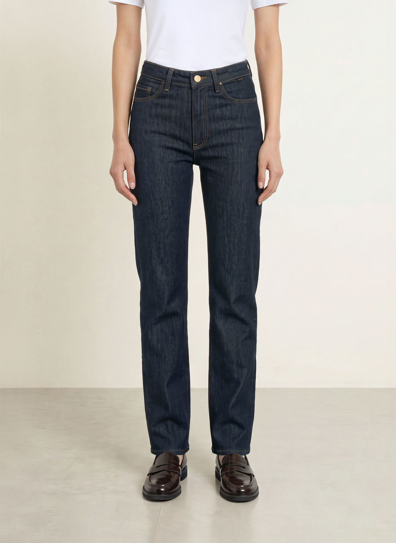 mavi Wide leg jeans VICTORIA: 90488 Deep Rinse Gold Premium