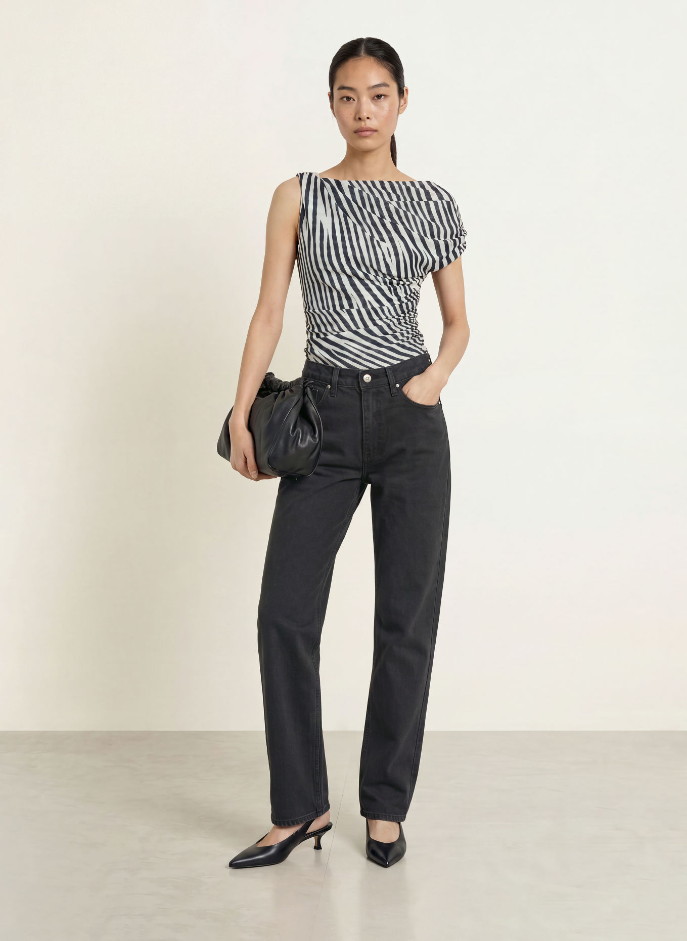 mavi Široké džíny VICTORIA: 82298 Dark Smoke Classic Denim