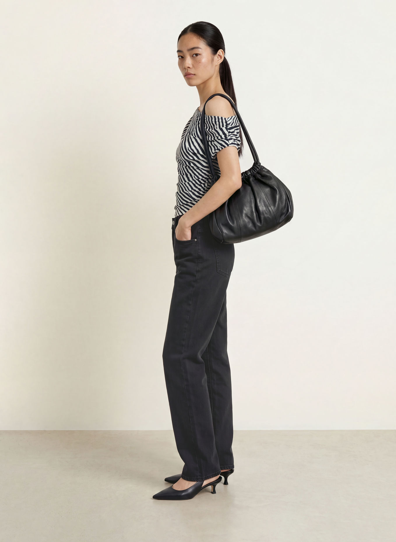 mavi Široké džíny VICTORIA: 82298 Dark Smoke Classic Denim