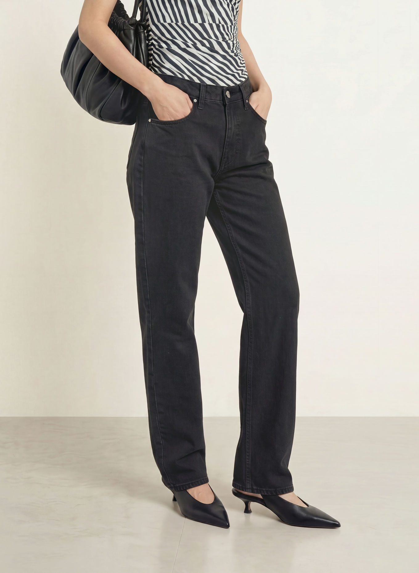 mavi Široké džíny VICTORIA: 82298 Dark Smoke Classic Denim