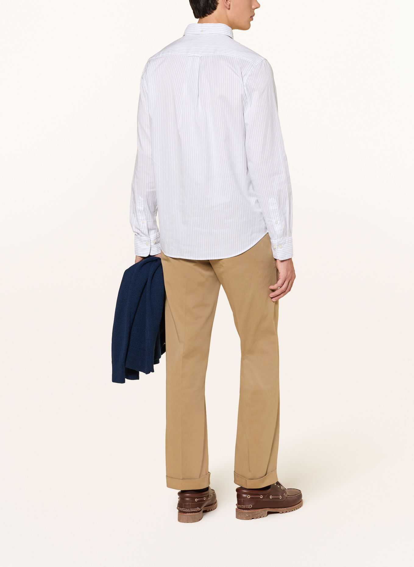 GANT Oxfordhemd Regular Fit: WEISS / BLAU