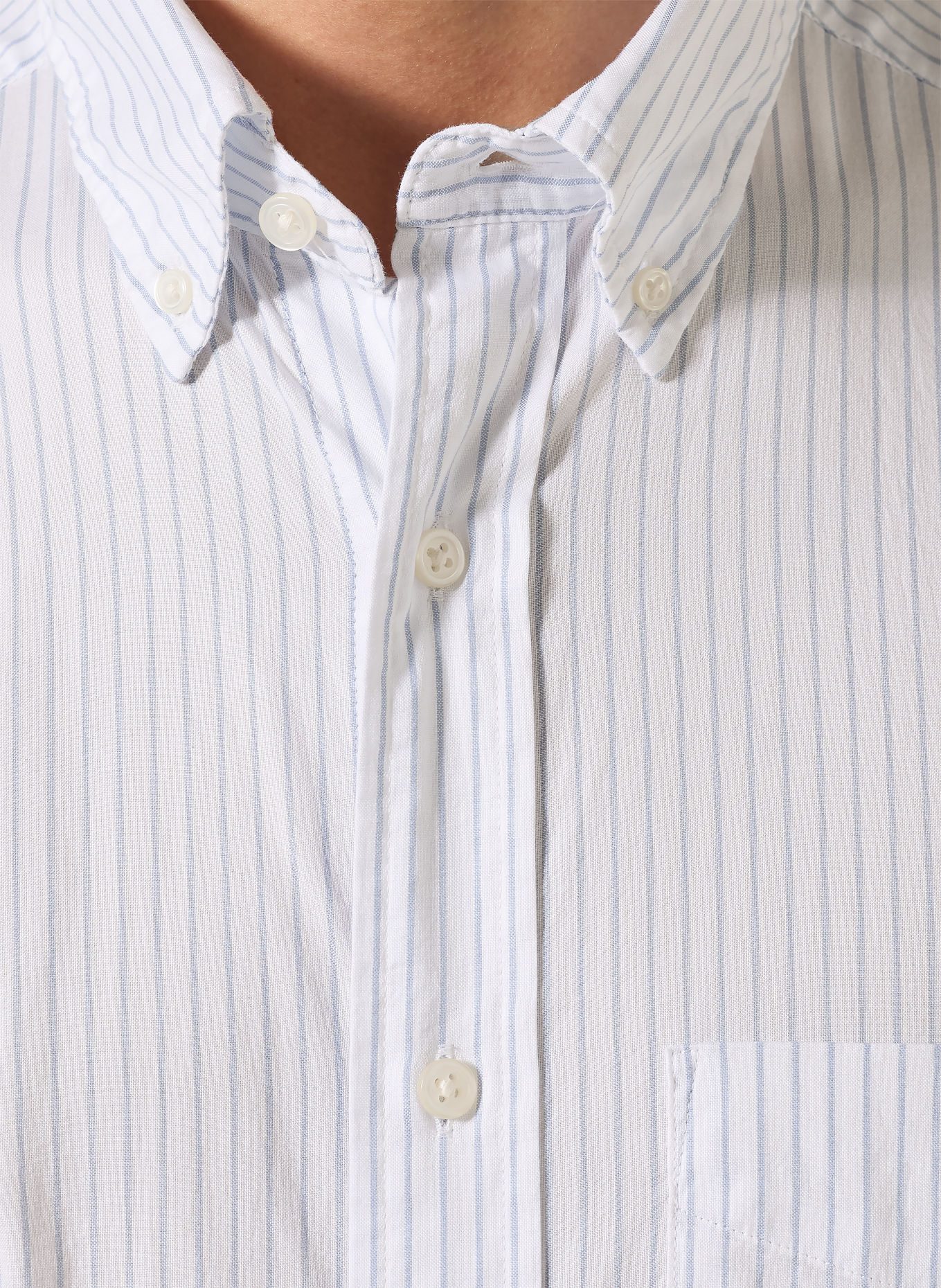 GANT Oxfordhemd Regular Fit: WEISS / BLAU