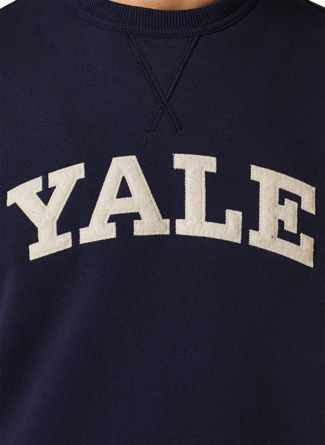 GANT Sweatshirt: BLEU FONCÉ / BLANC