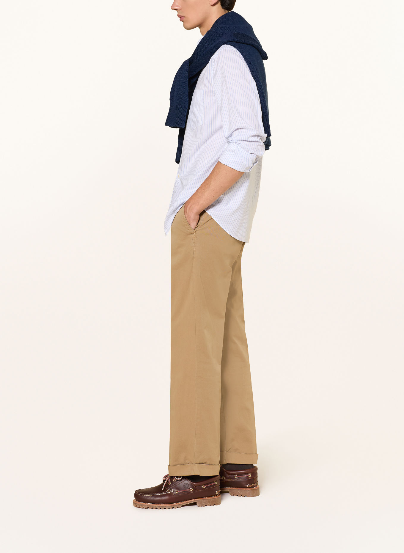 GANT Chino coupe classique: BEIGE