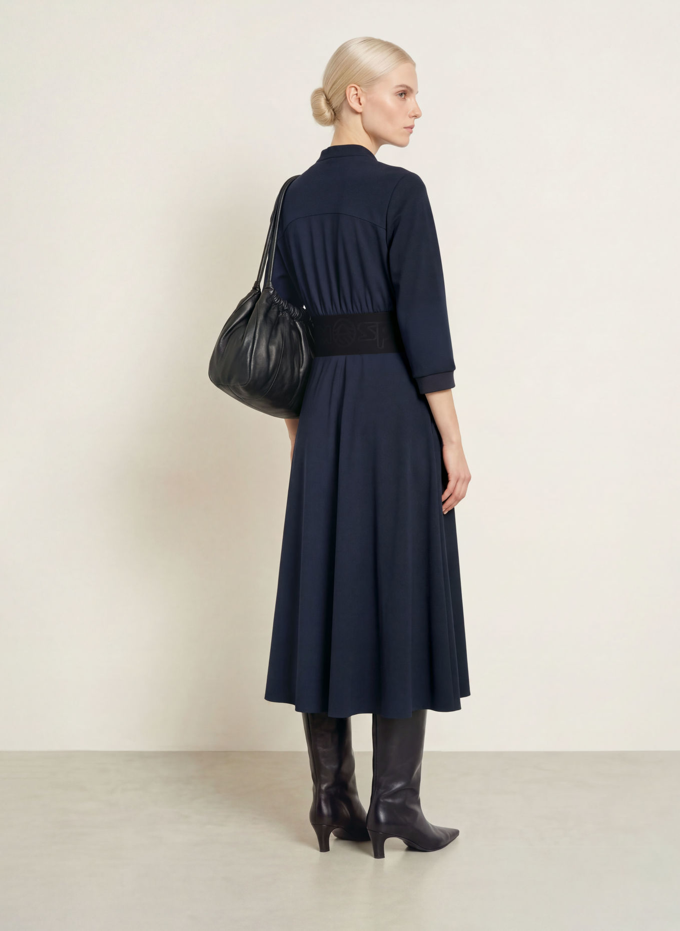 SPORTALM Kleid mit 3/4-Arm: DUNKELBLAU