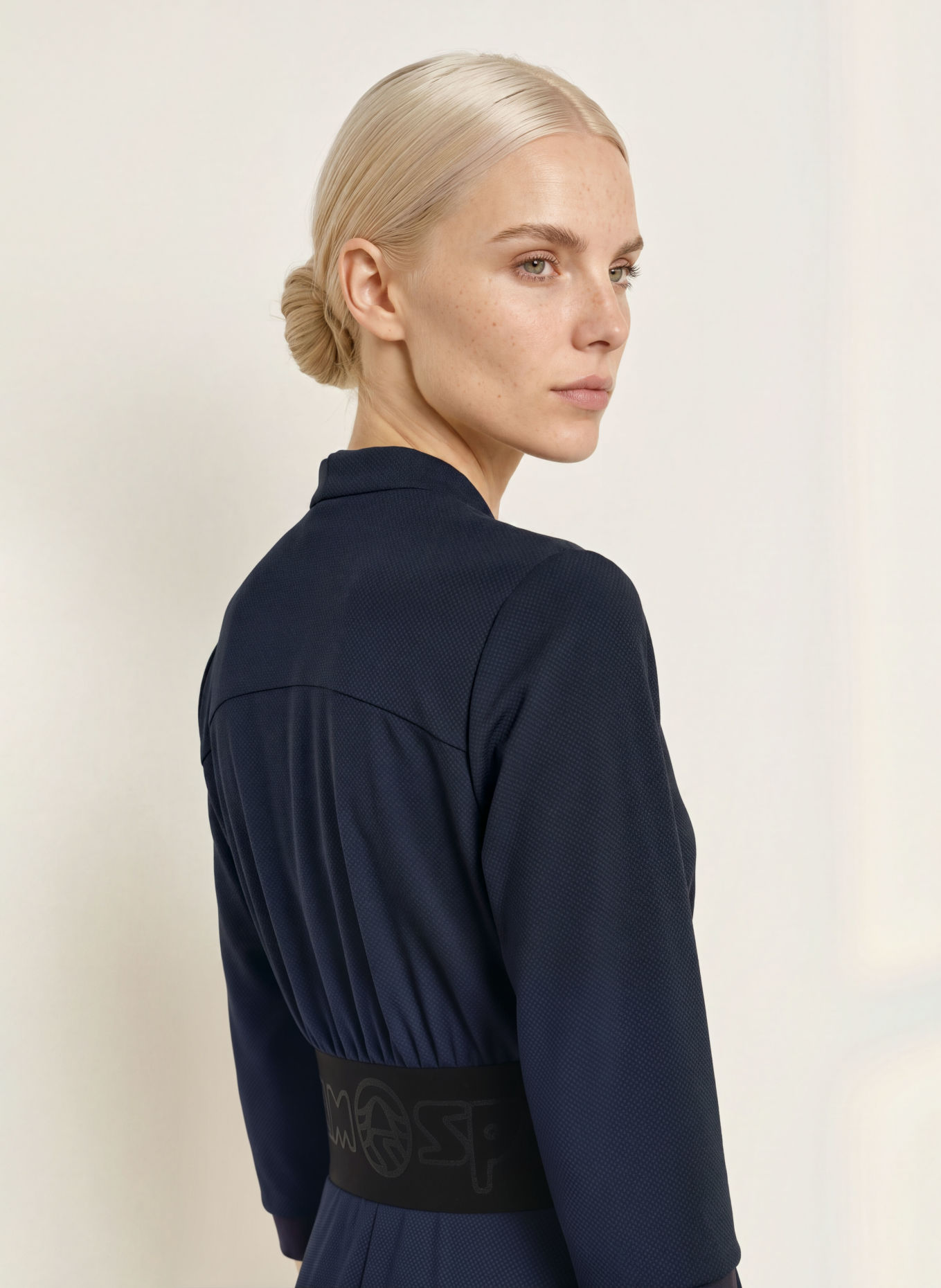 SPORTALM Kleid mit 3/4-Arm: DUNKELBLAU