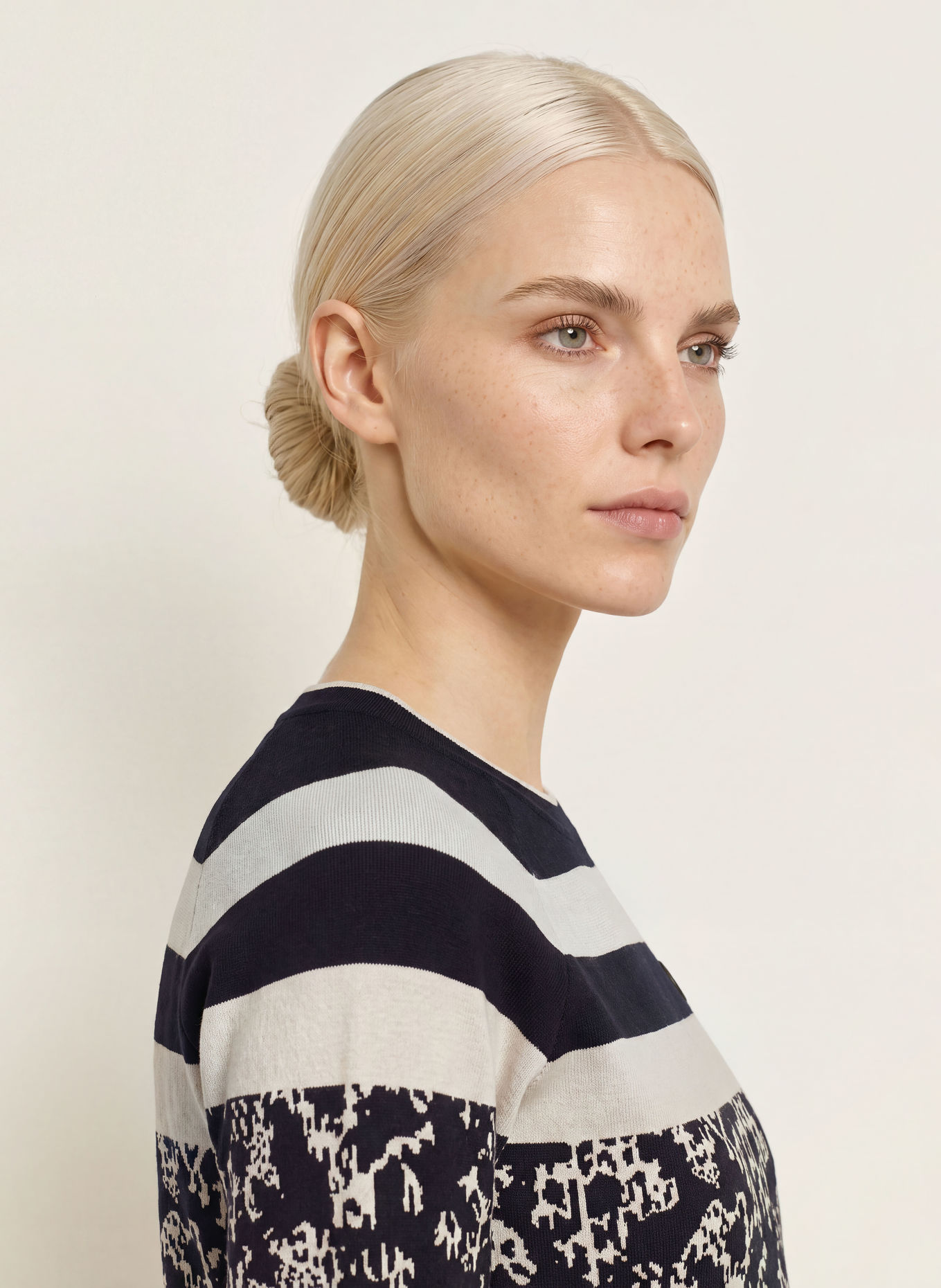 SPORTALM Pullover: DUNKELBLAU / WEISS