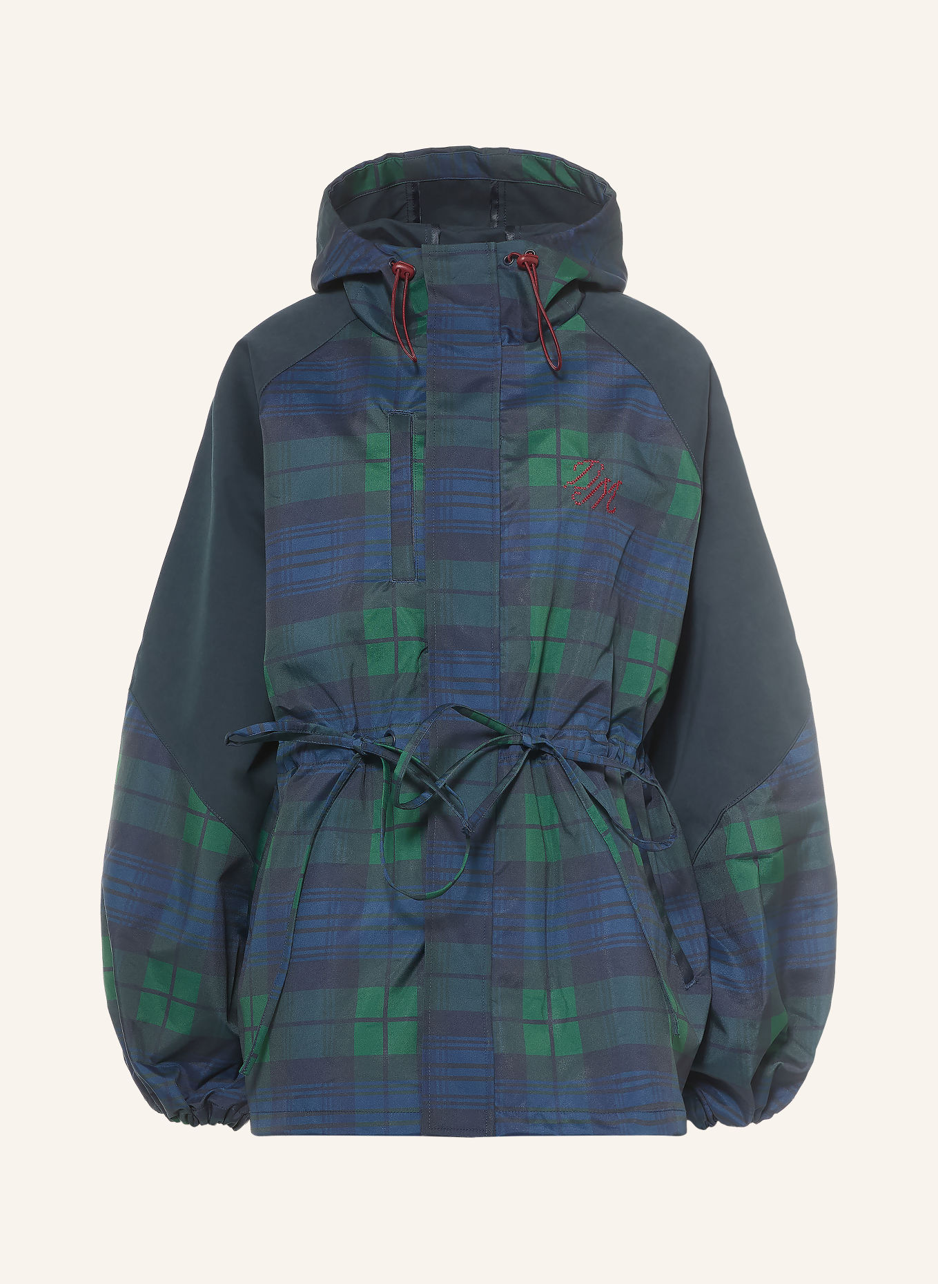 DAMSON MADDER. Jacke LIU: DUNKELBLAU / GRÜN