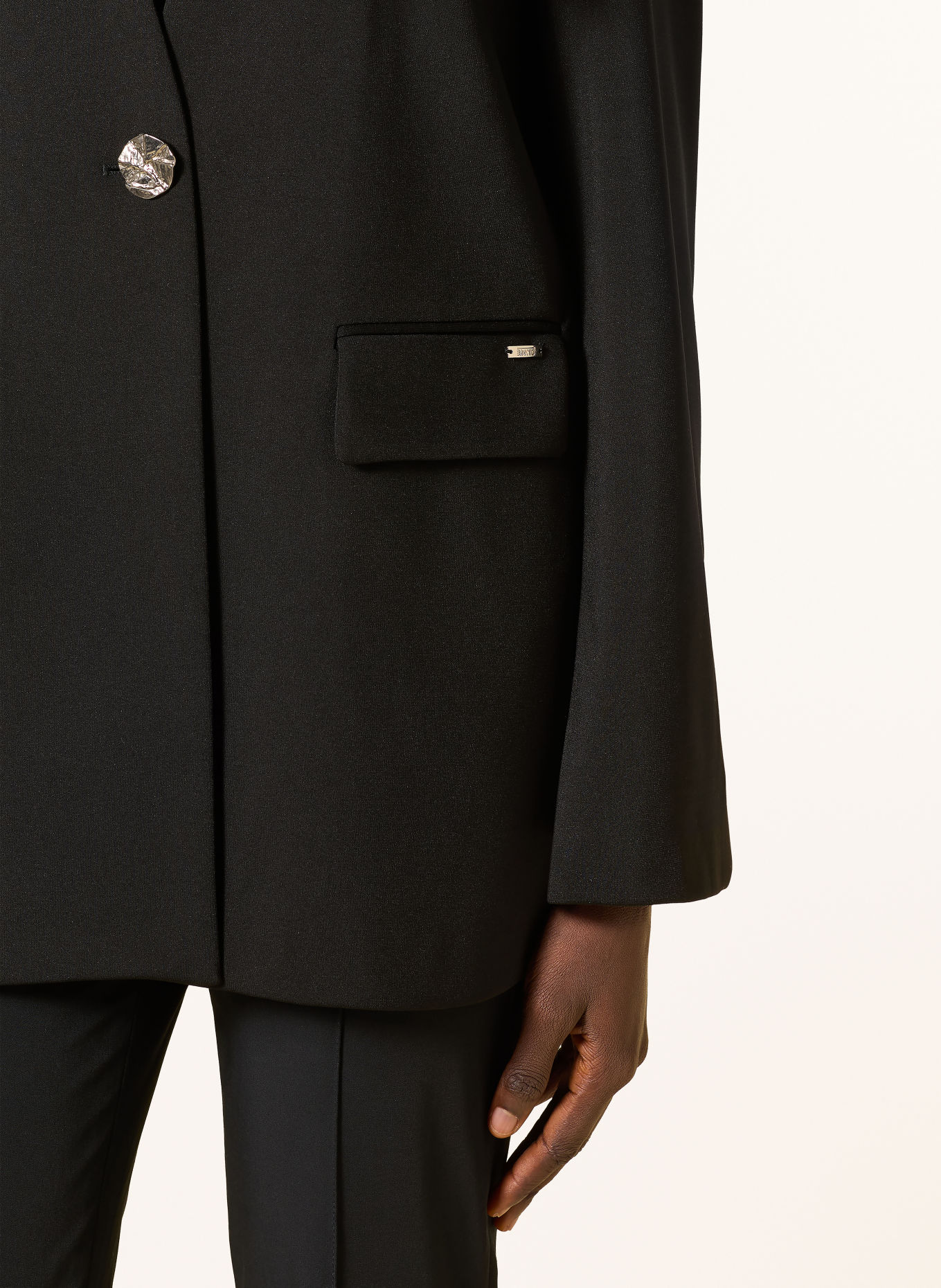 CINQUE Blazer CIBRODY mit Schmucksteinen: SCHWARZ