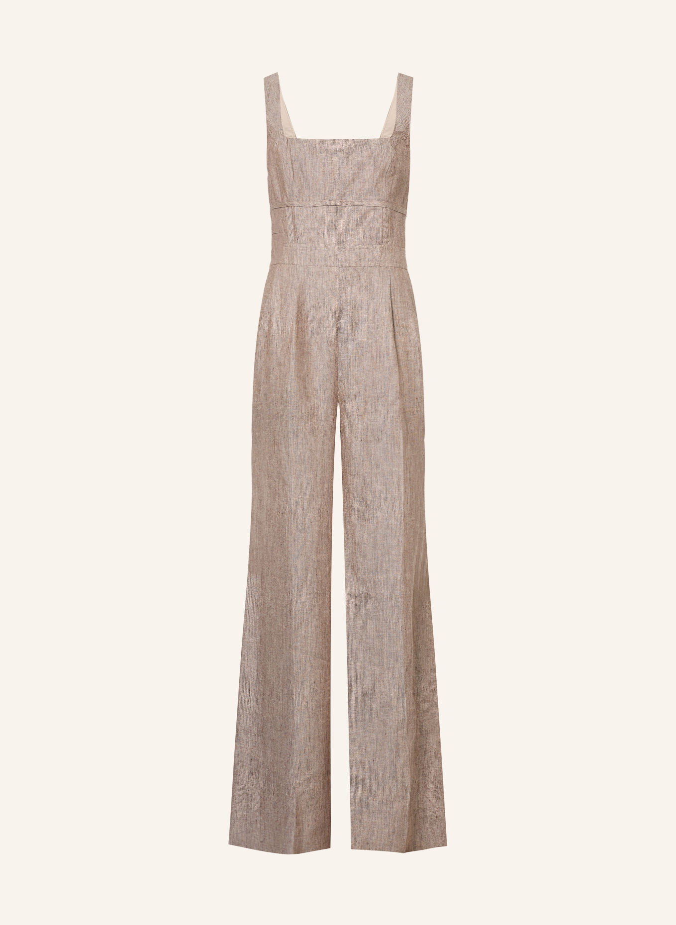 REISS Jumpsuit FLORA aus Leinen: BEIGE