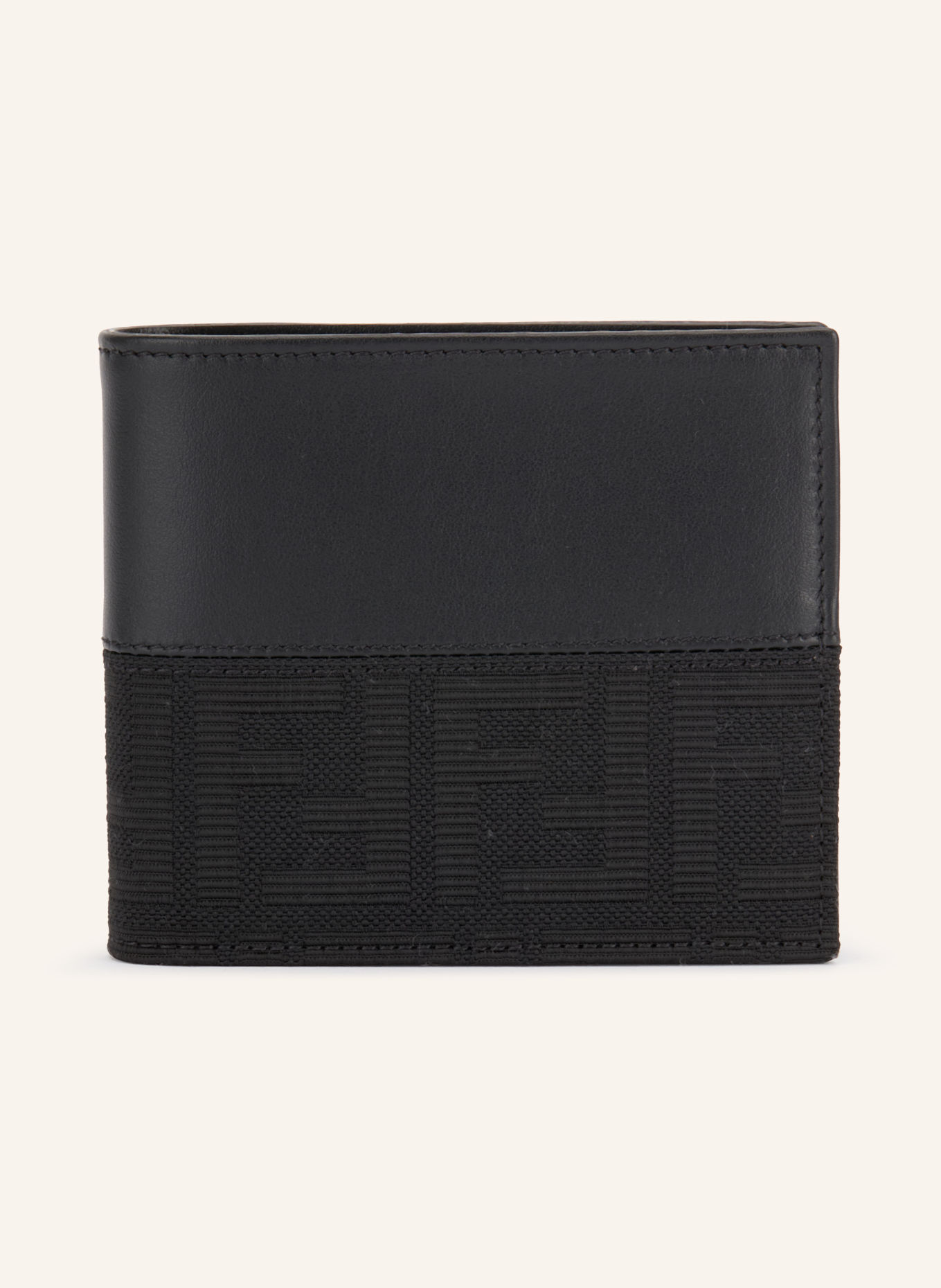 FENDI Portemonnee: ZWART