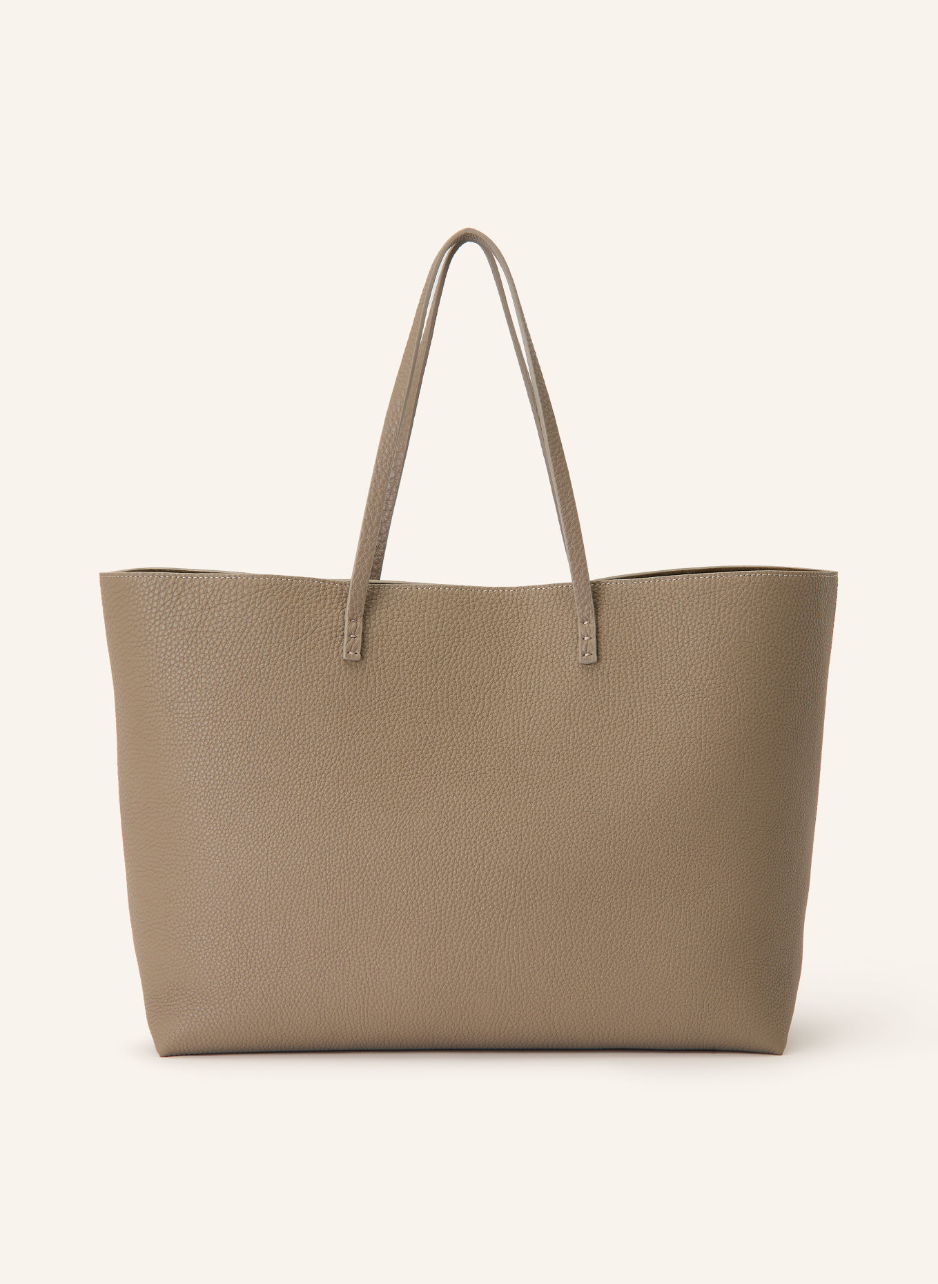 FENDI Shoppers ROLL MEDIUM met Pouch: TAUPE