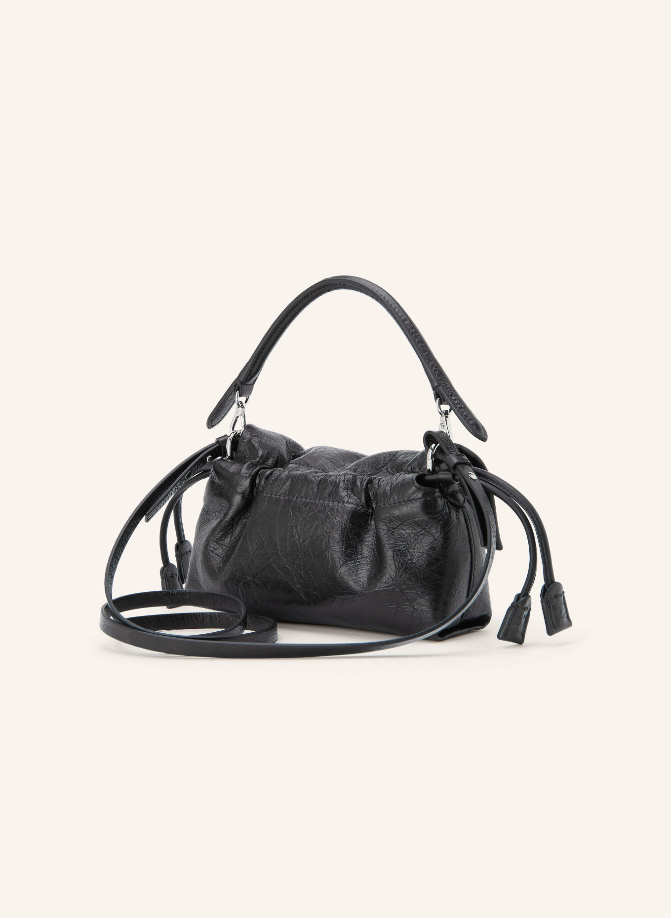 FENDI Torebka BAGUETTE SOFT SMALL: CZARNY / SREBRNY