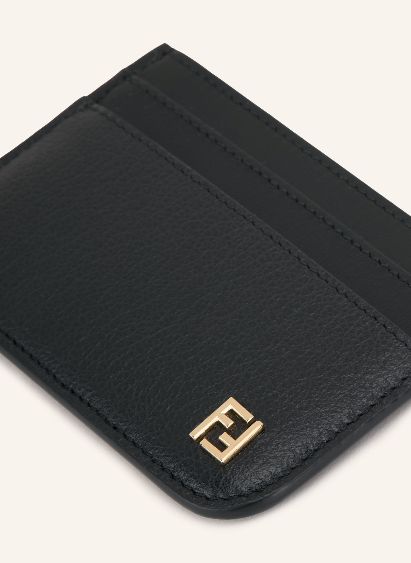 FENDI Etui na karty: CZARNY