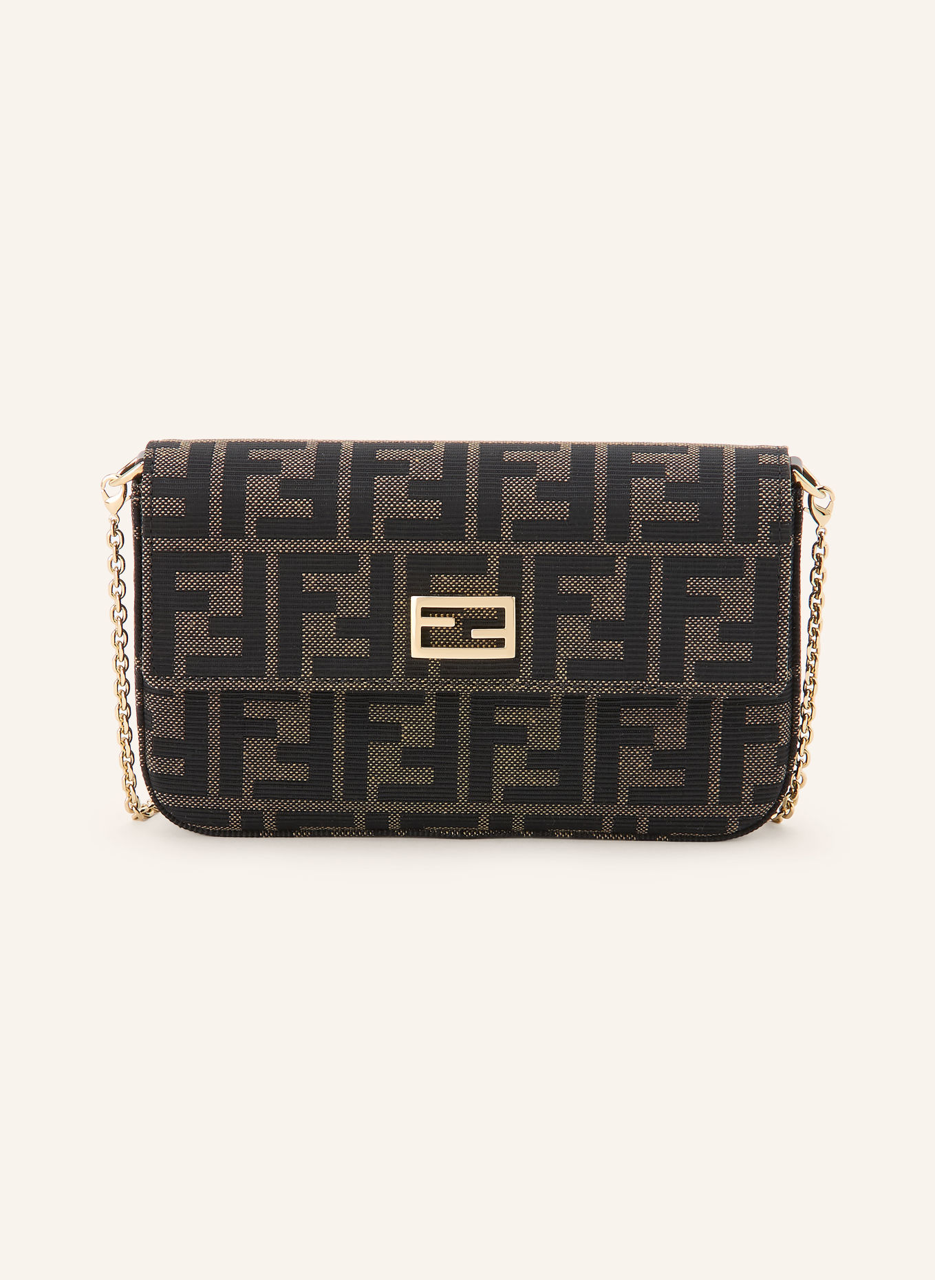 FENDI Sac à bandoulière: KAKI / OR / NOIR
