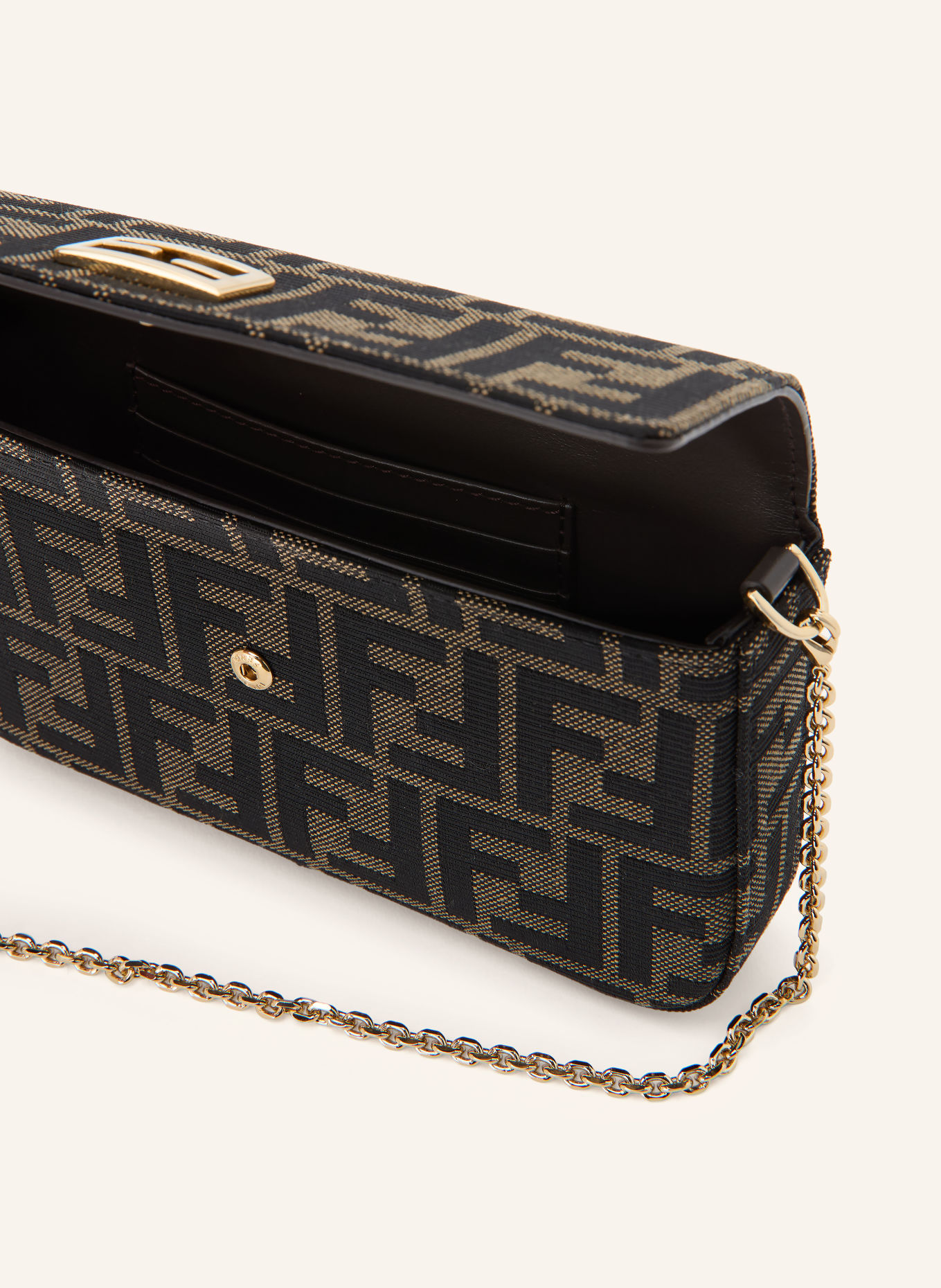 FENDI Sac à bandoulière: KAKI / OR / NOIR