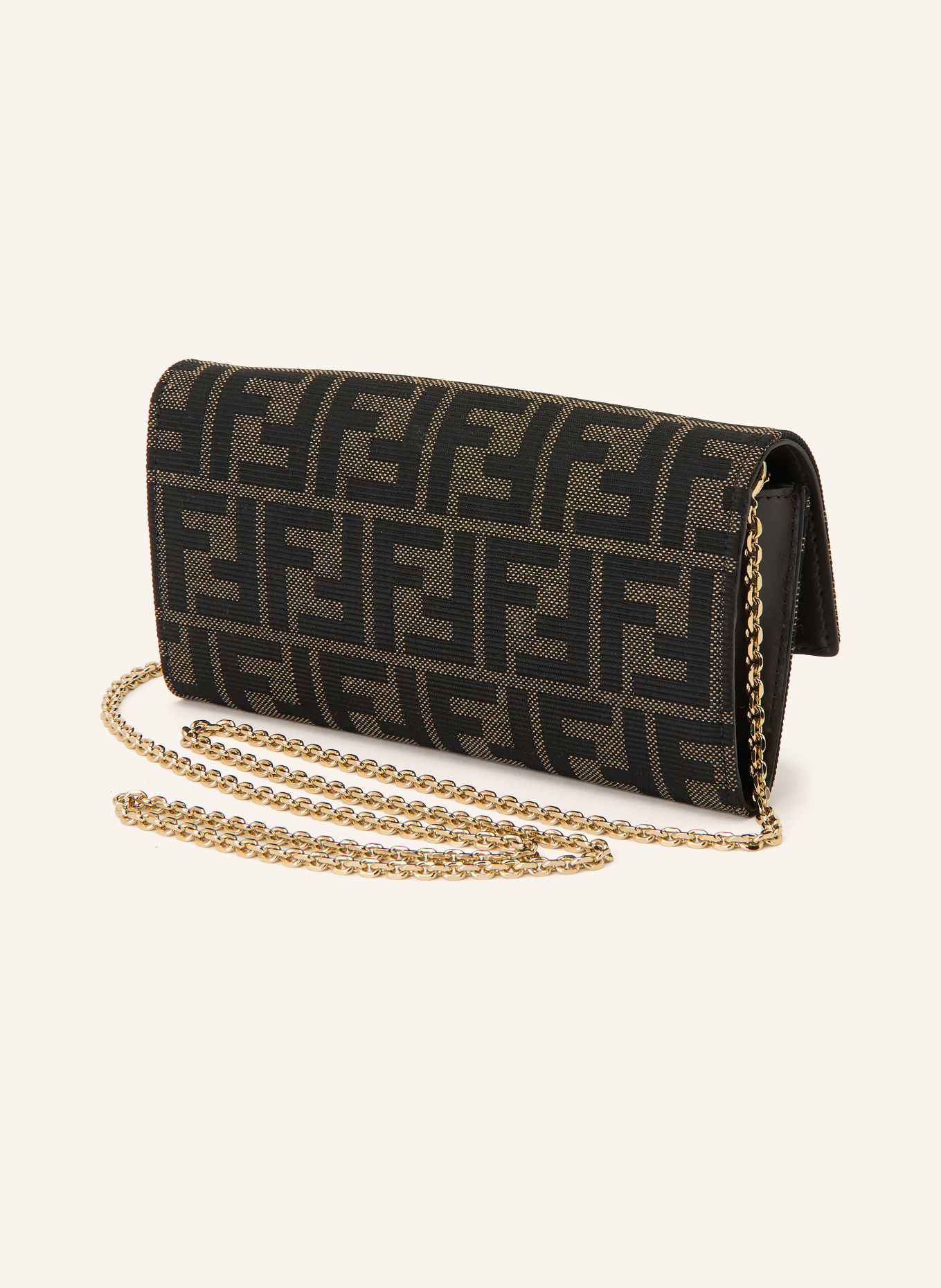 FENDI Umhängetasche: KHAKI / GOLD / SCHWARZ