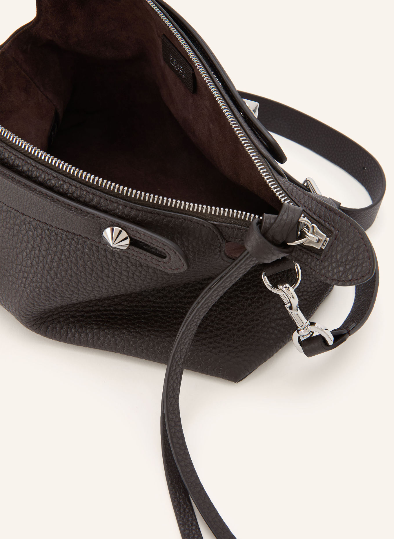 FENDI Torebka BY THE WAY SOFT MEDIUM: CIEMNOBRĄZOWY