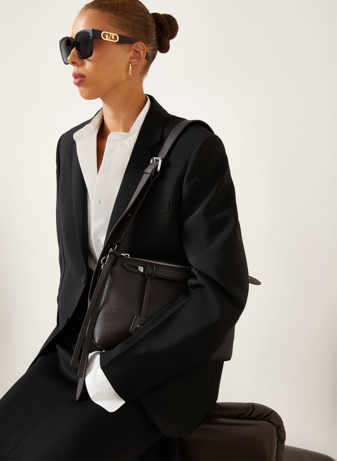 FENDI BY THE WAY SOFT MEDIUM Handbag: DARK BROWN