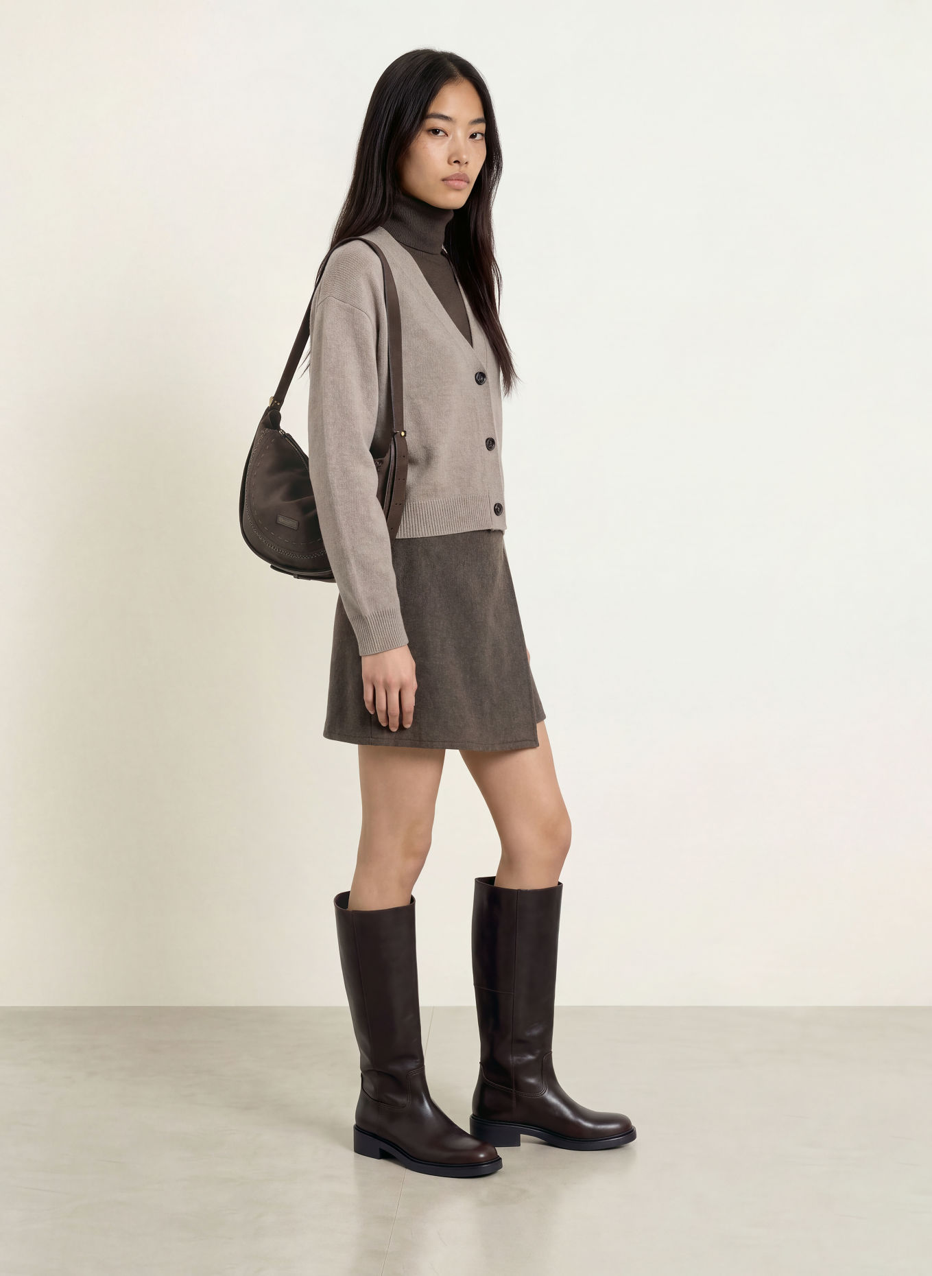 Marc O'Polo Cardigan: TAUPE