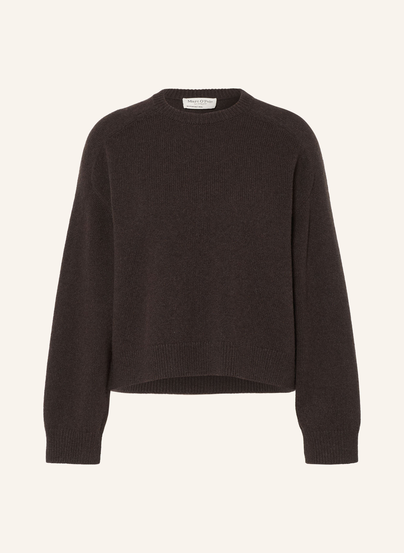 Marc O'Polo Sweater: DARK BROWN