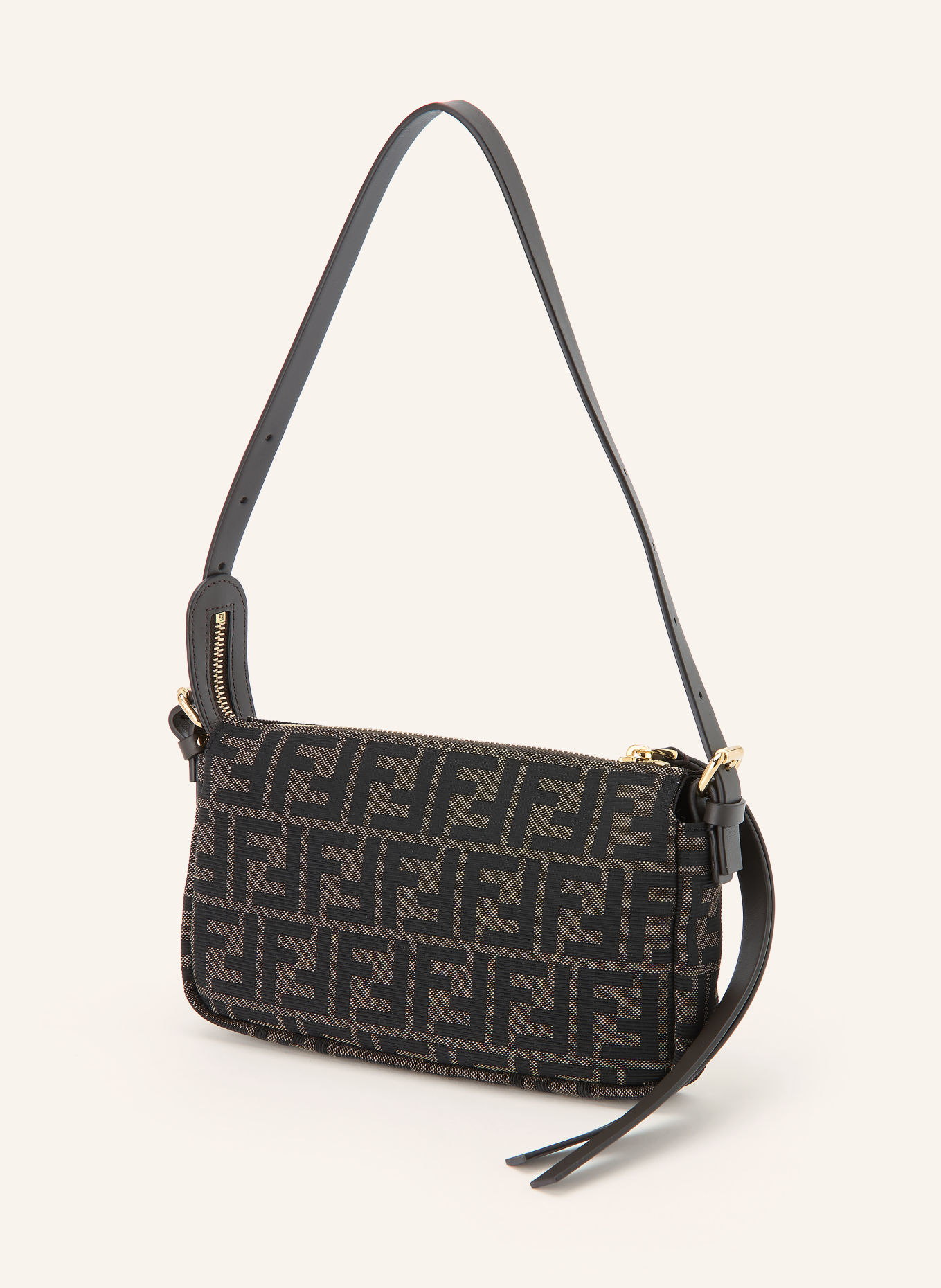 FENDI Small Handbag: BROWN / BLACK