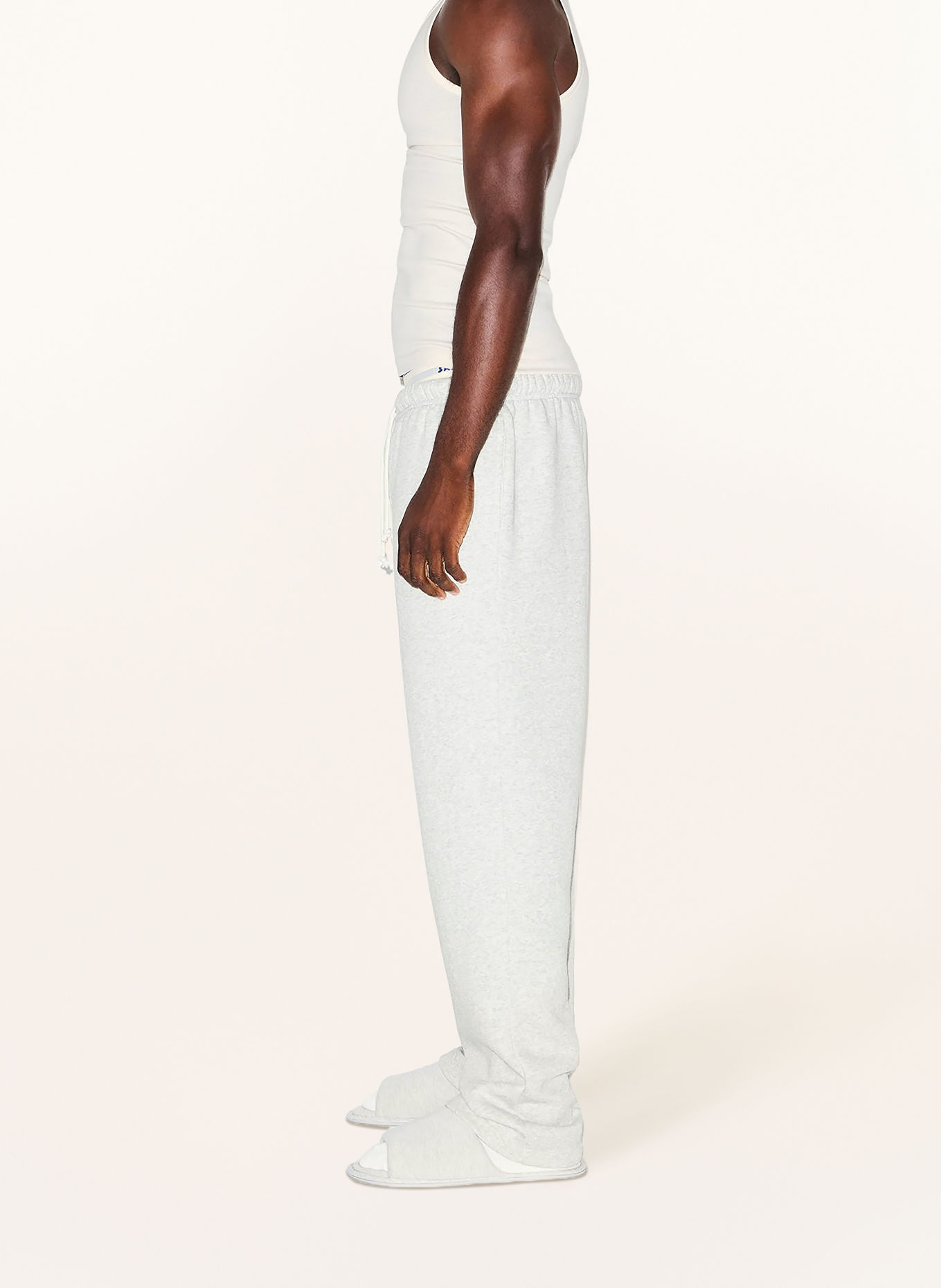 SKIMS Lounge-Sweatpants FLEECE LOUNGE: LIGHT HEATHER GREY