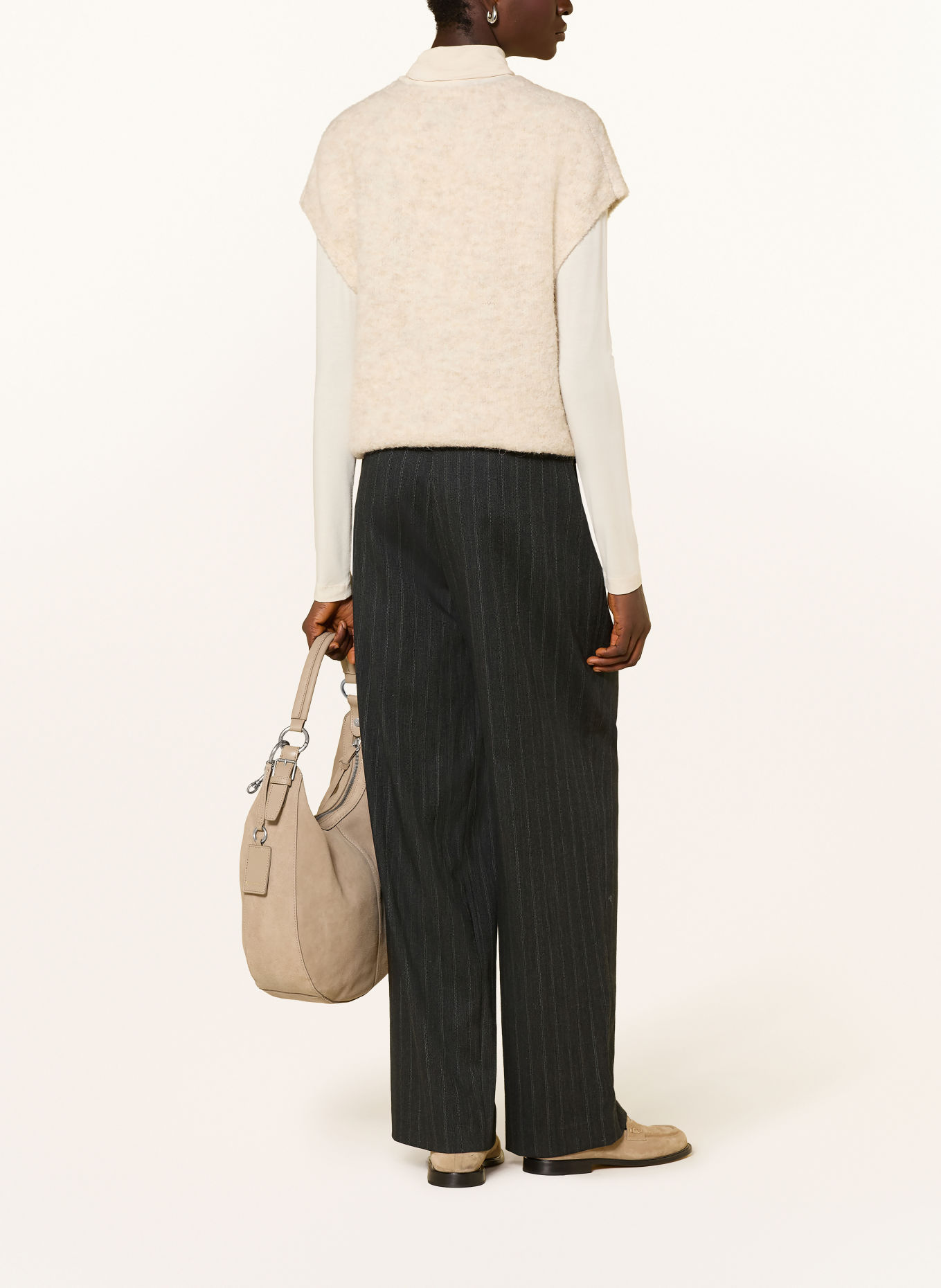 Marc O'Polo Pantaloni Marlene: GRI ÎNCHIS / GRI DESCHIS