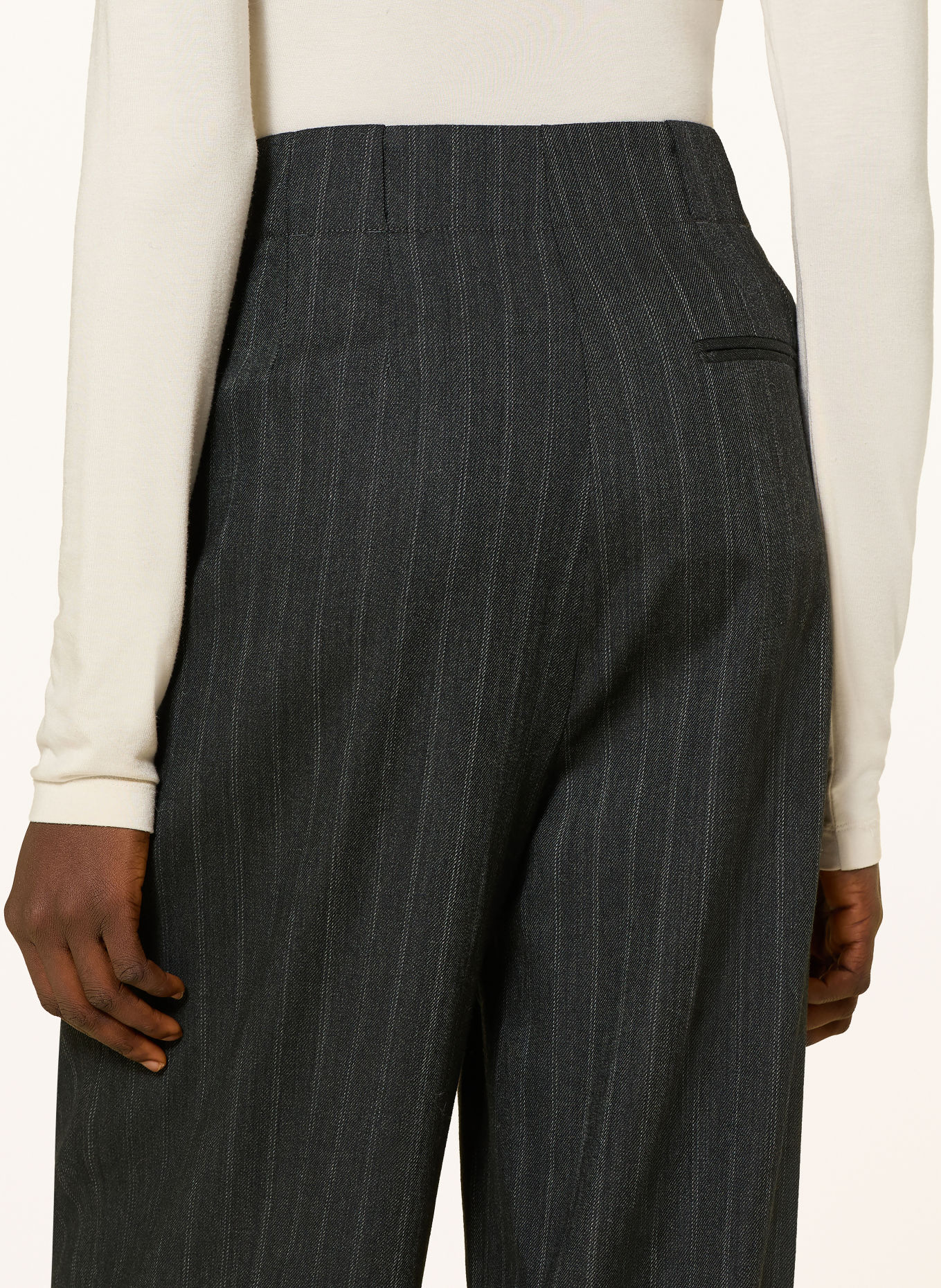 Marc O'Polo Pantaloni Marlene: GRI ÎNCHIS / GRI DESCHIS