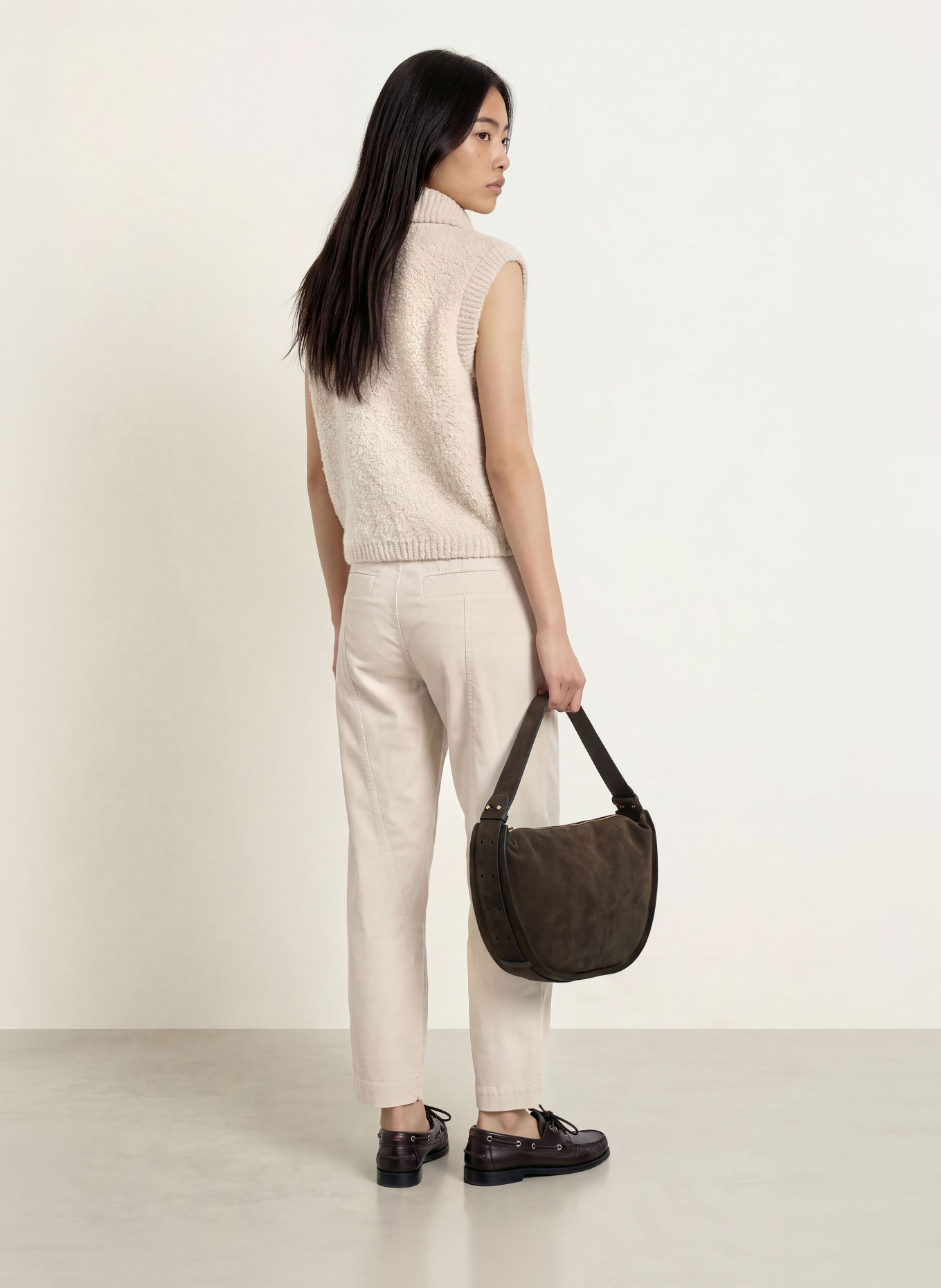Marc O'Polo Teddyfell-Weste: CREME