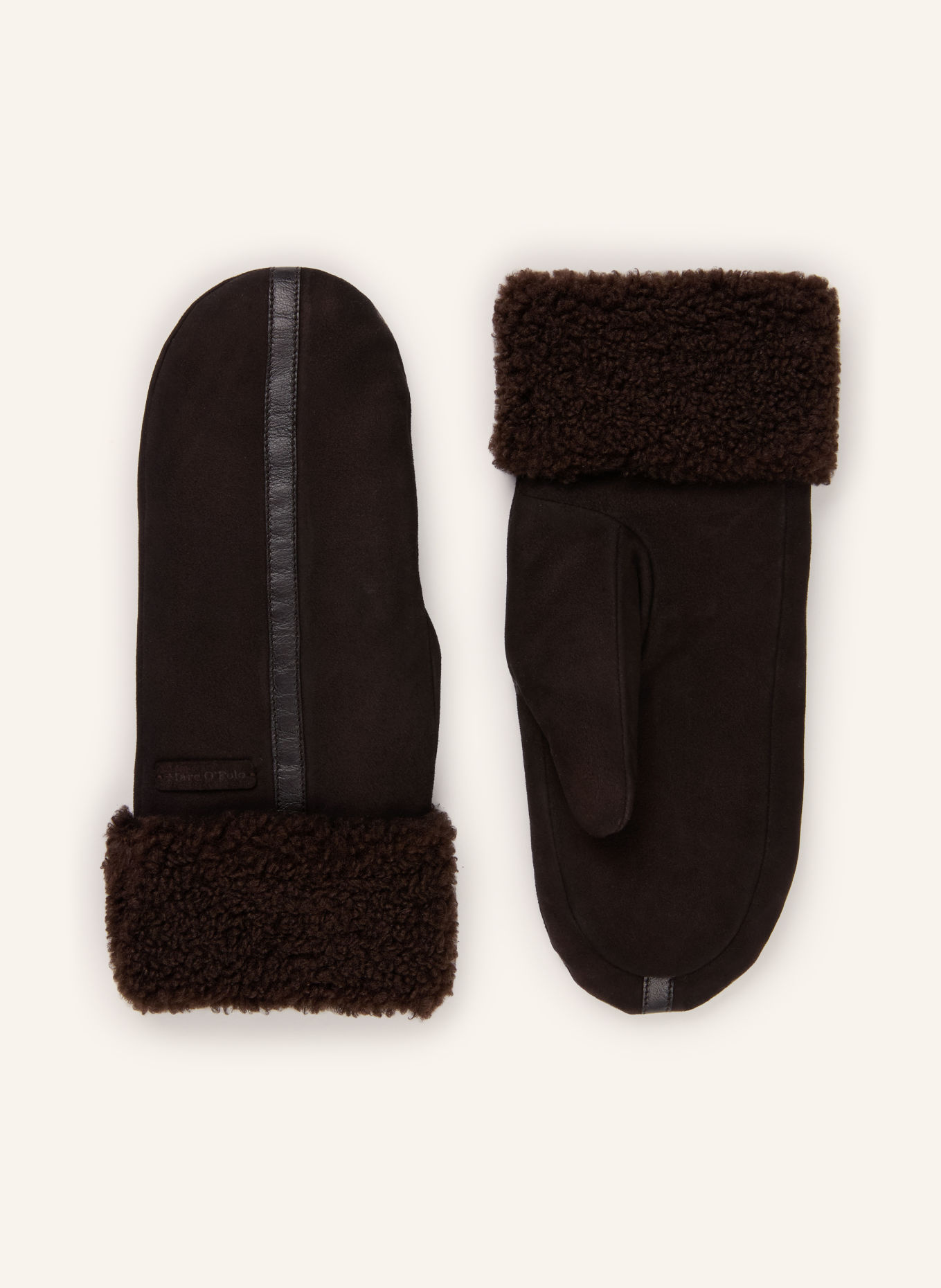 Marc O'Polo Moufles: MARRON FONCÉ