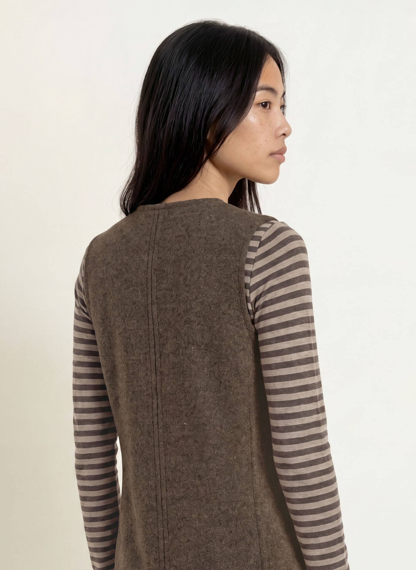 Marc O'Polo Knit dress: BROWN / OLIVE