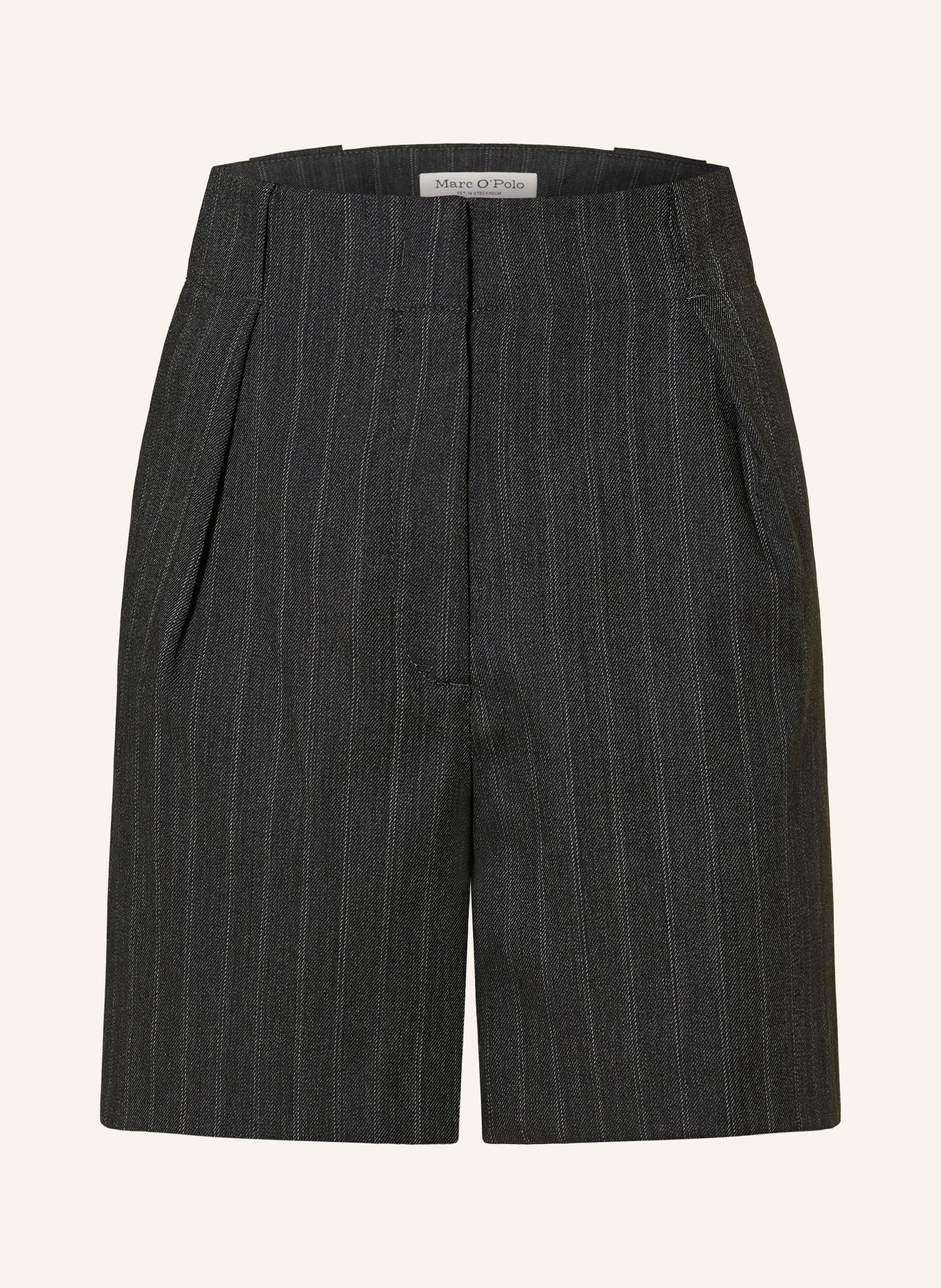 Marc O'Polo Shorts: DARK GRAY / LIGHT GRAY