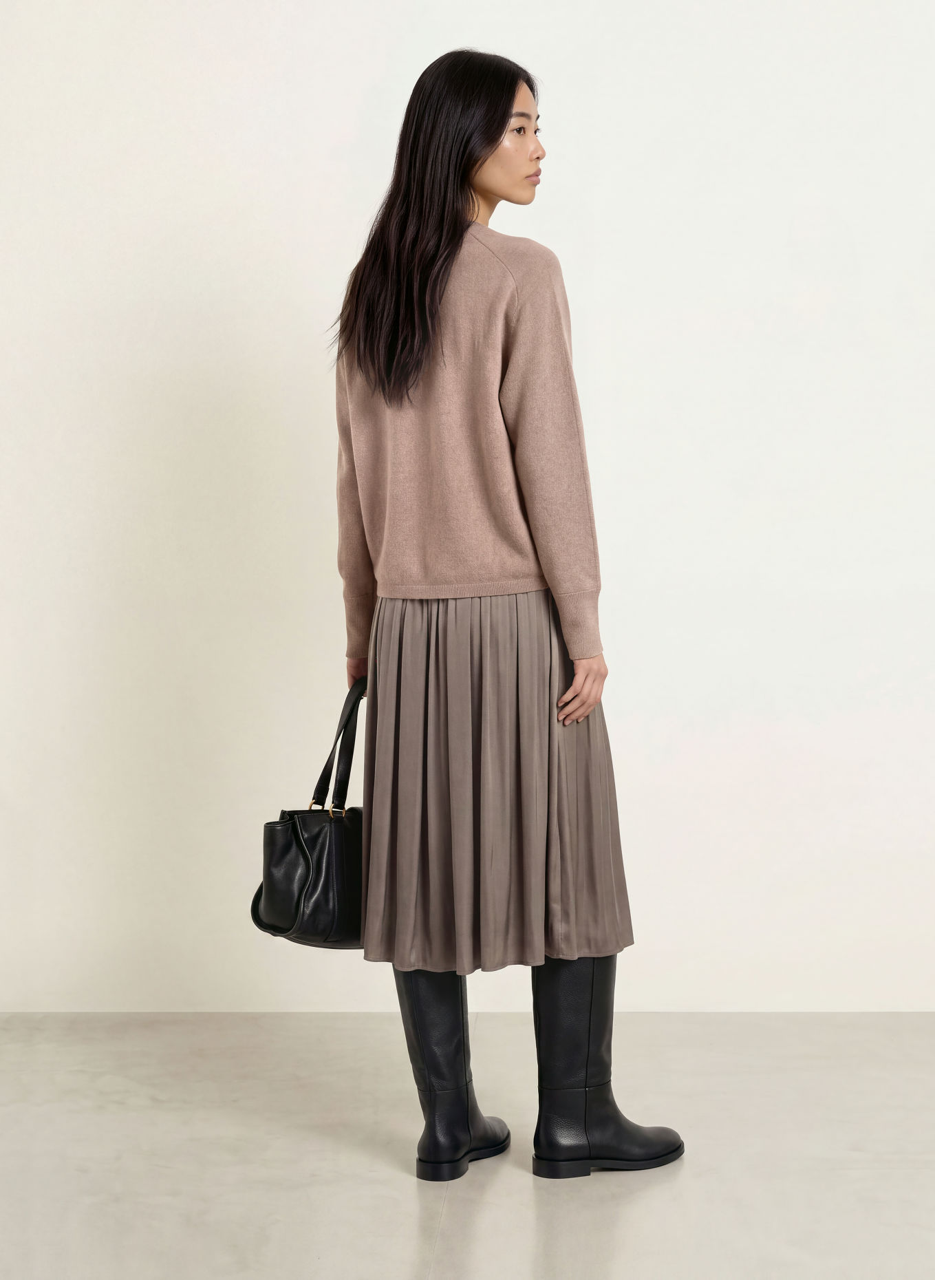 Marc O'Polo Sweater: TAUPE