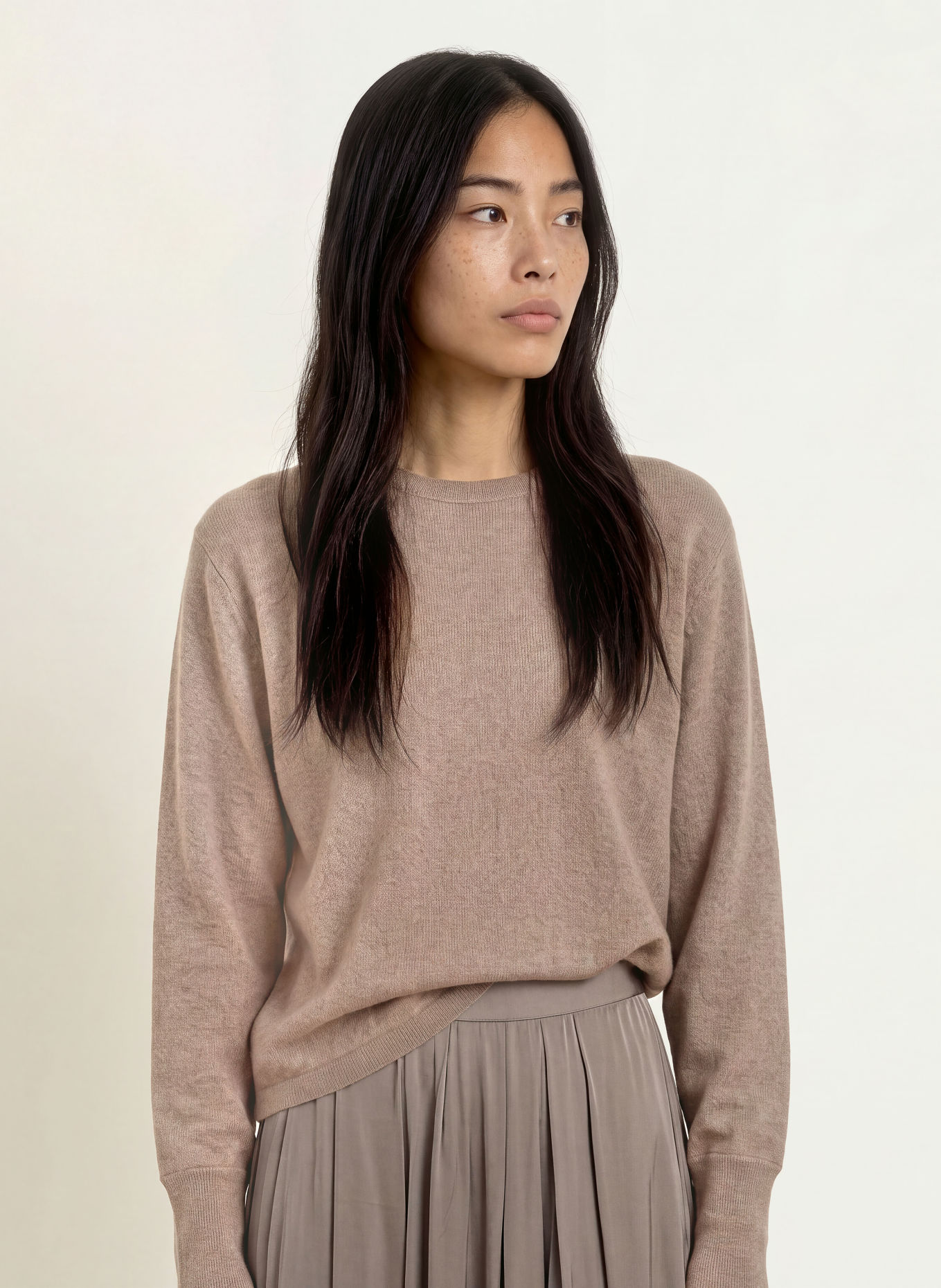 Marc O'Polo Sweater: TAUPE